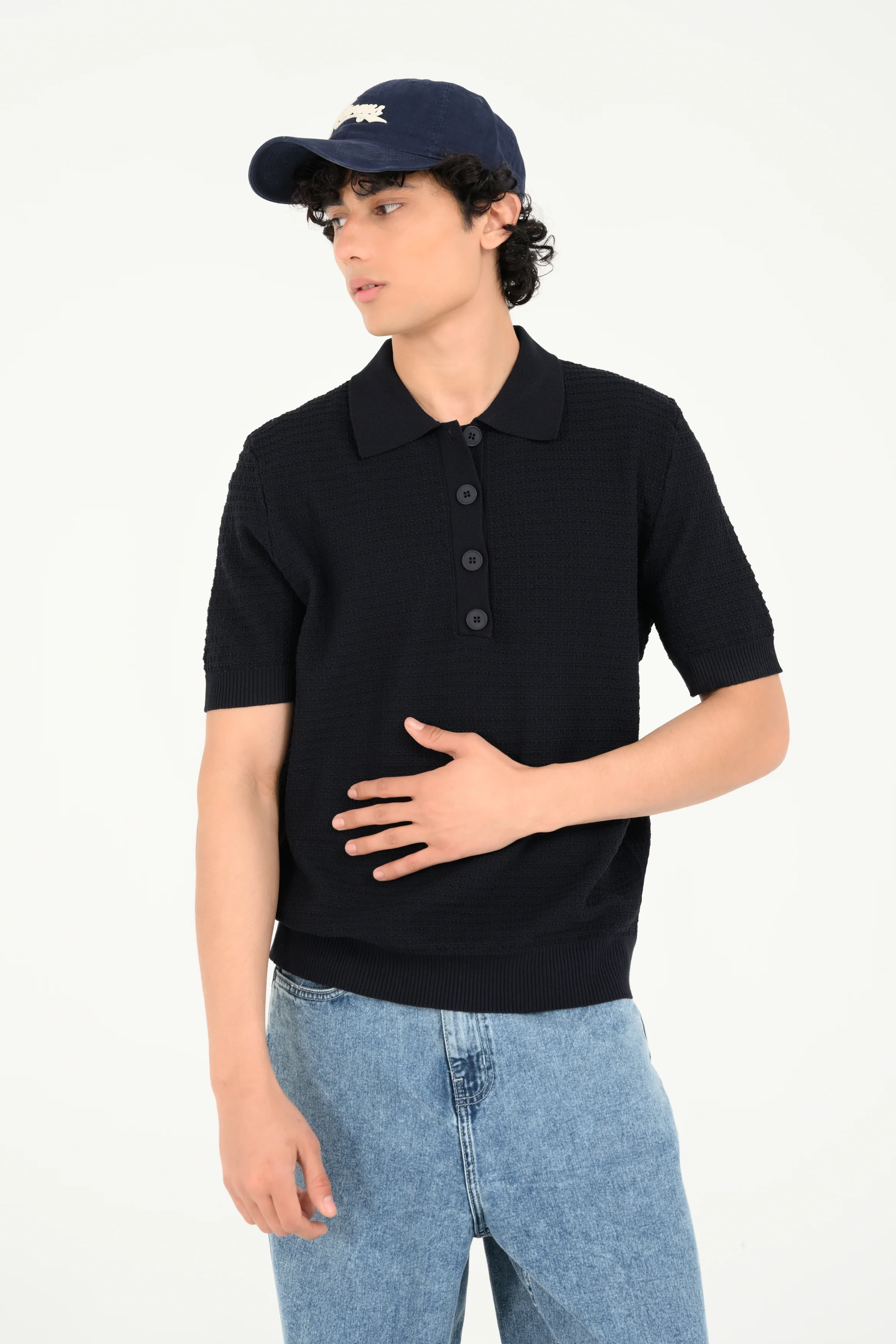 UNI DIRECTIONAL KNITTED POLO - Image 2
