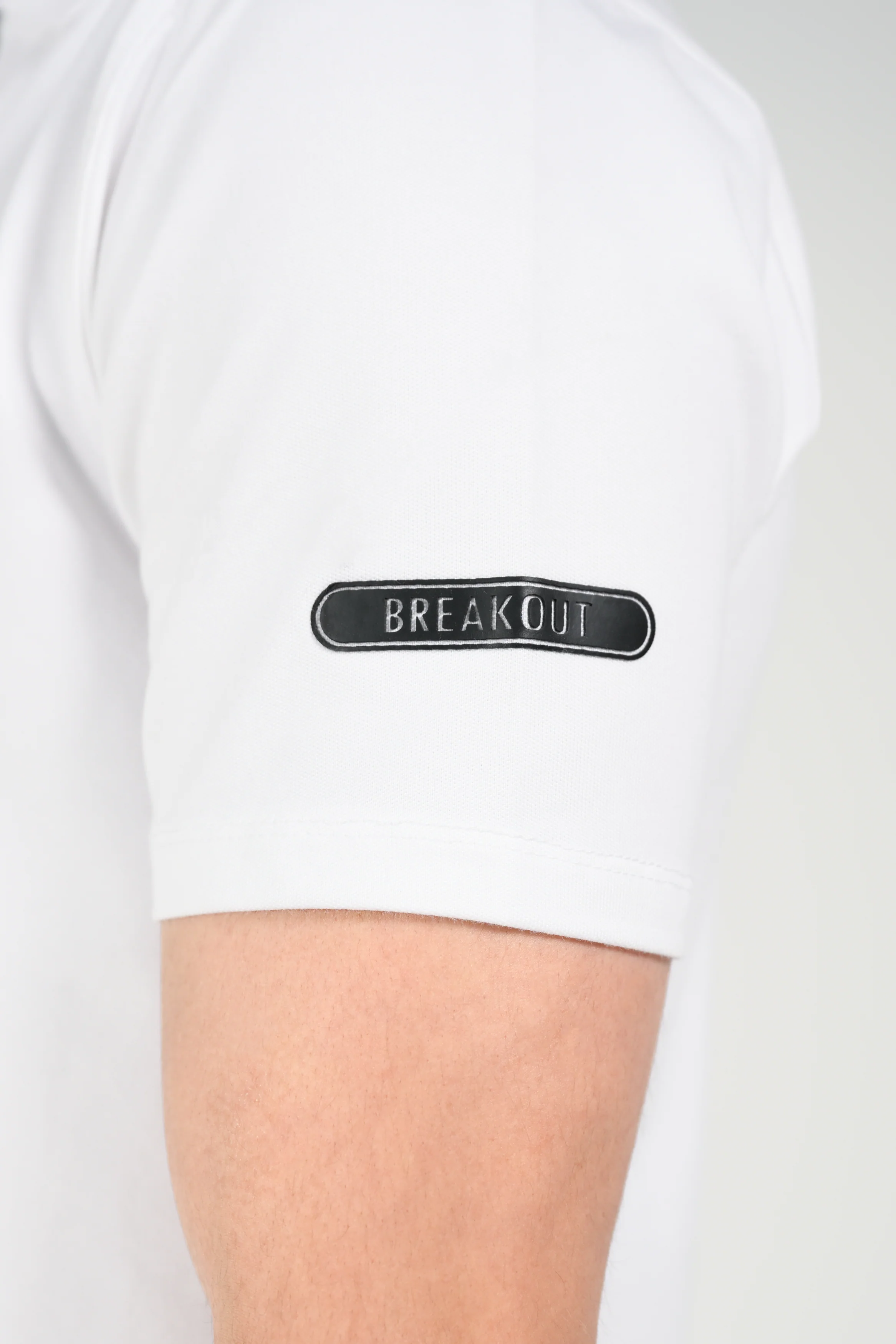 STRETCH TEXTURED ZIP PLACKET POLO - Image 6