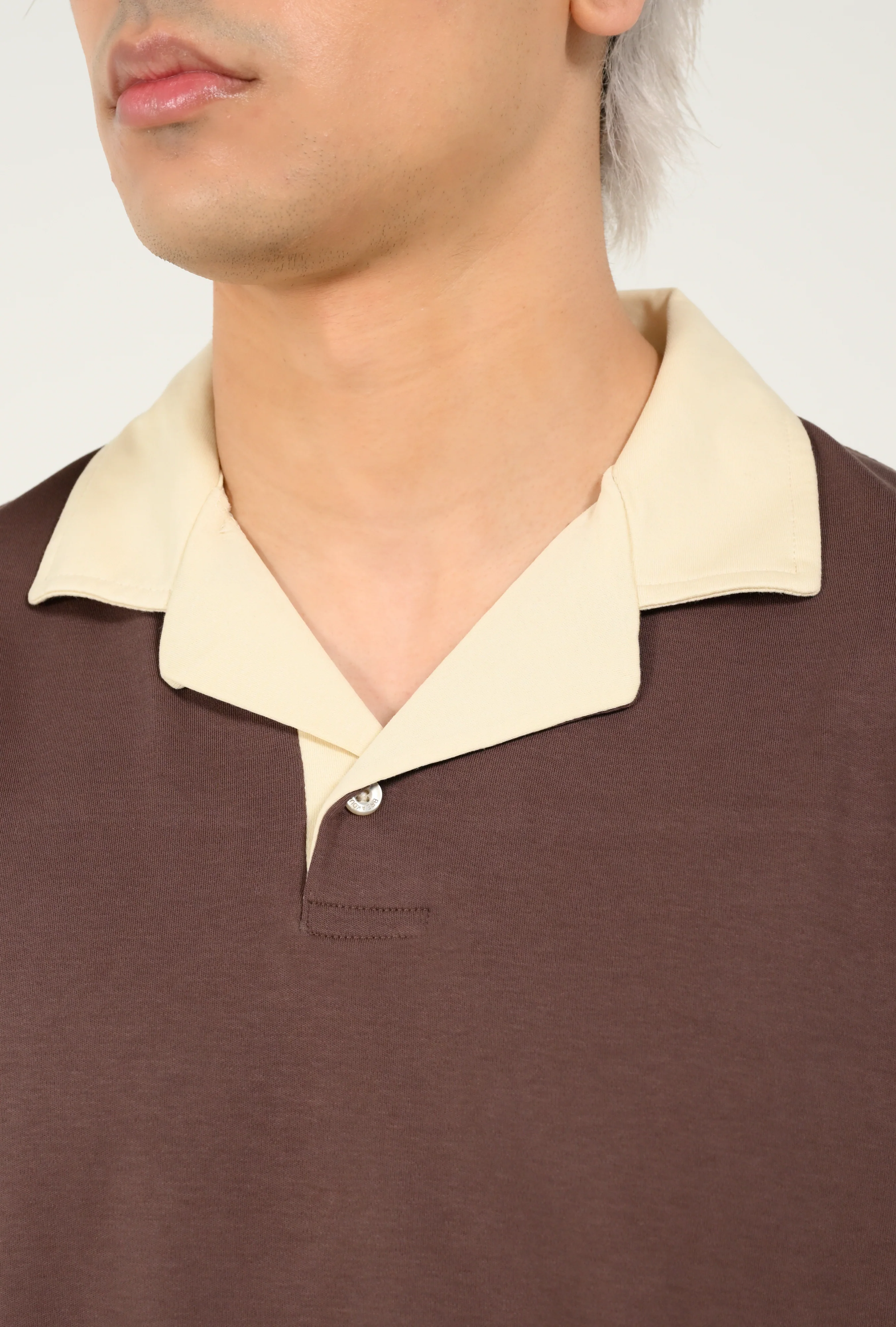 BOXY FIT CONTRAST RESORT COLLAR GRAPHIC POLO - Image 7