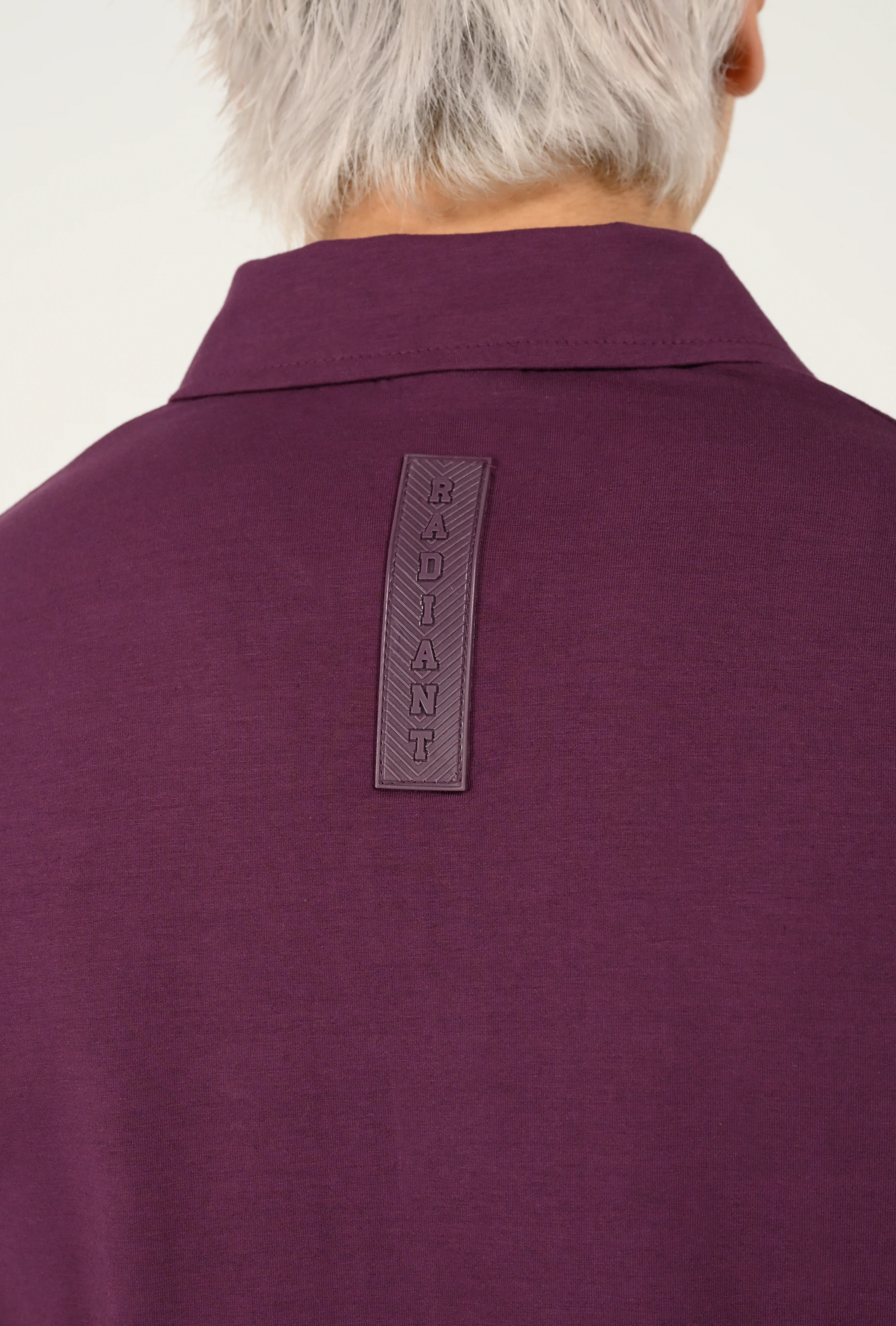 MODAL CLOUD FEEL ZIP PLACKET POLO - Image 6