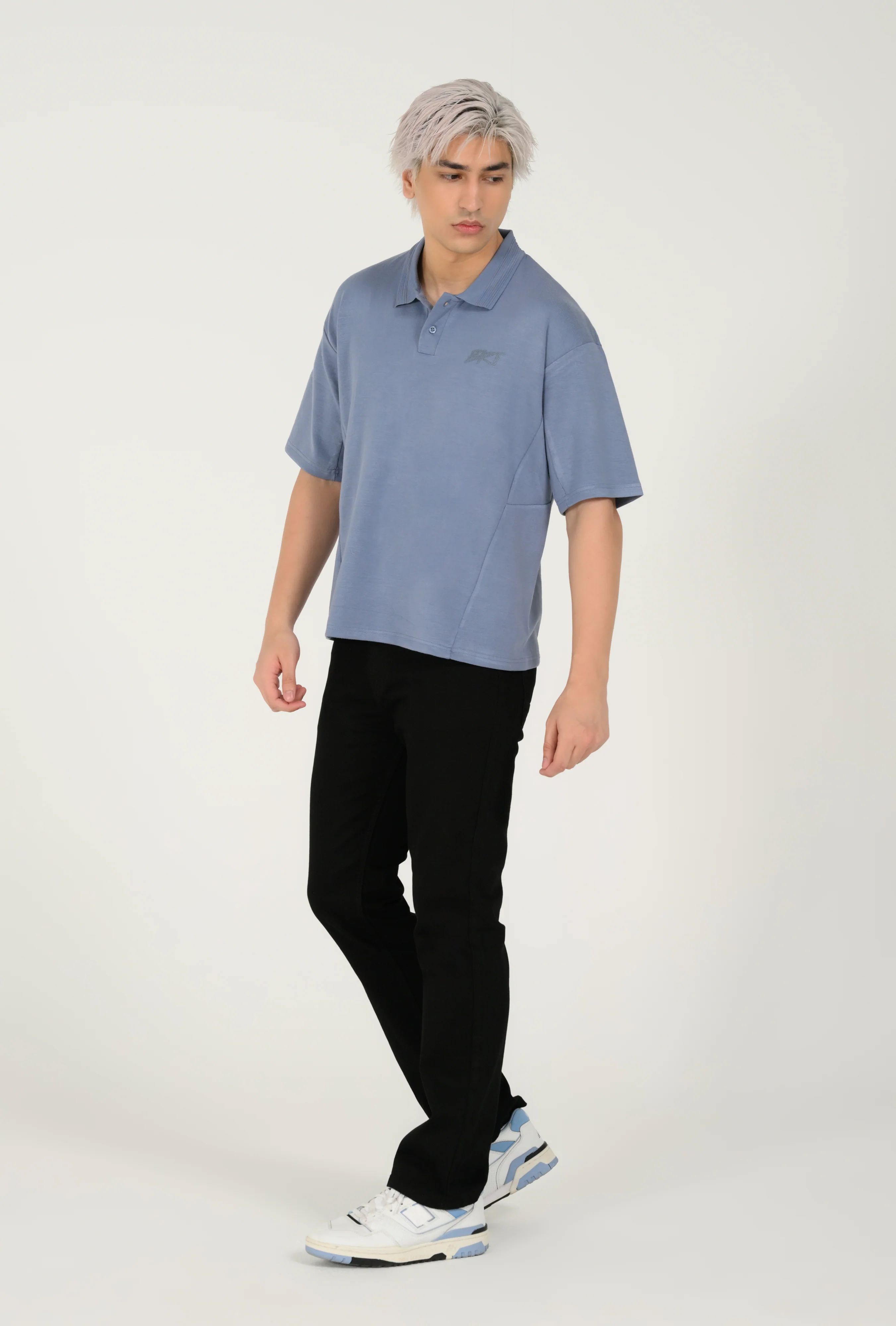 BOXY FIT SUPER SOFT POLO - Image 5
