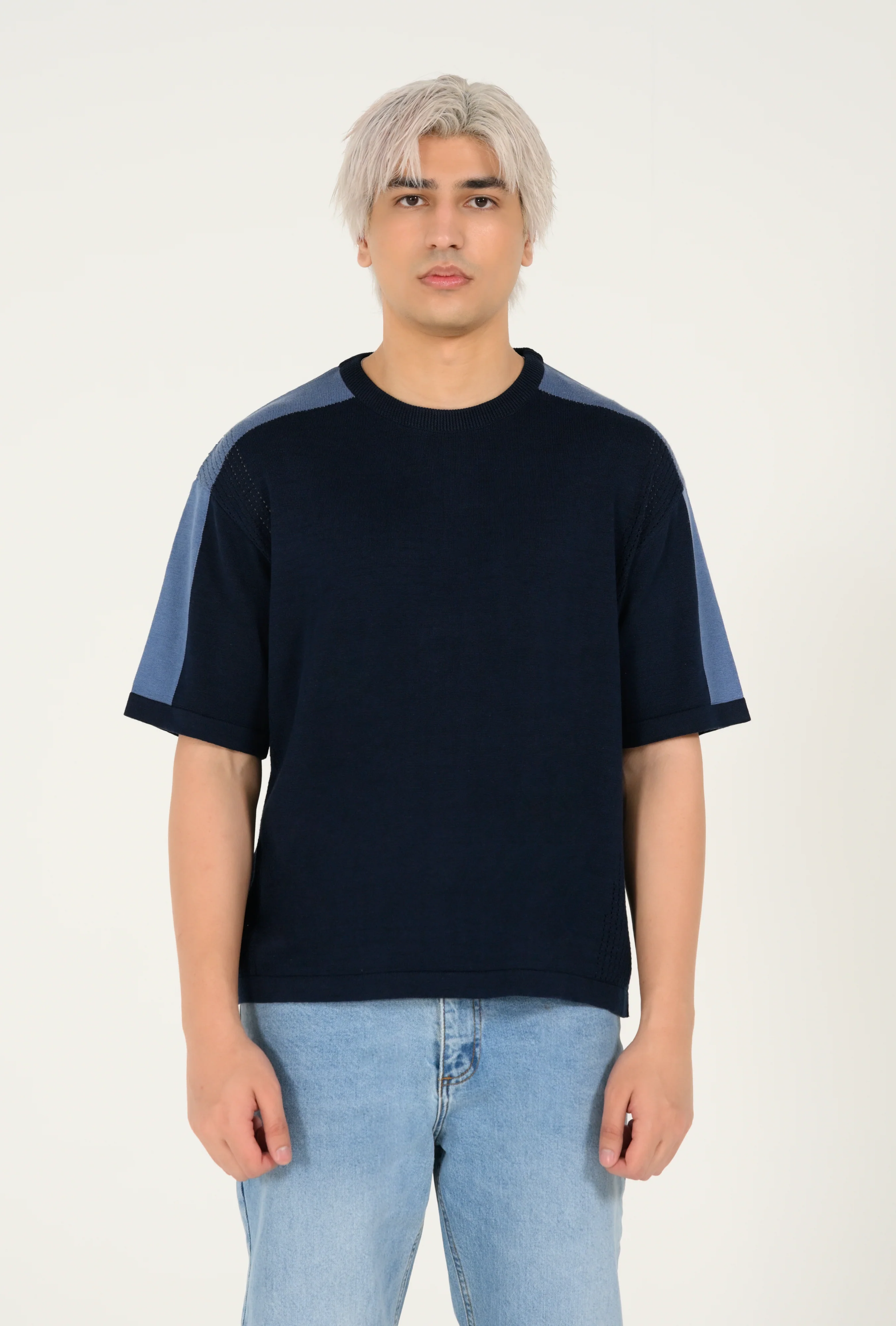 BOXY FIT KNITTED TEE - Image 2