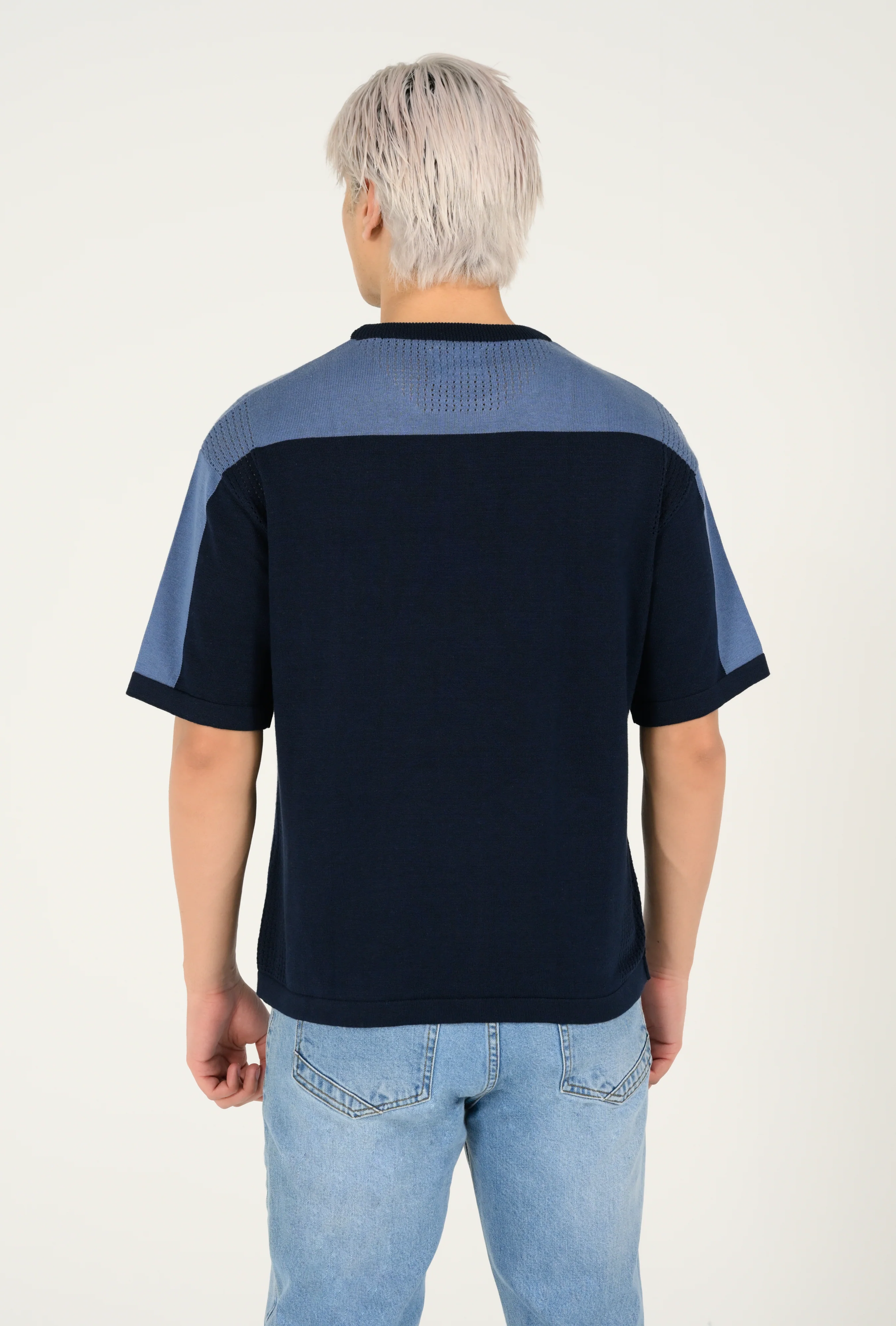 BOXY FIT KNITTED TEE - Image 4