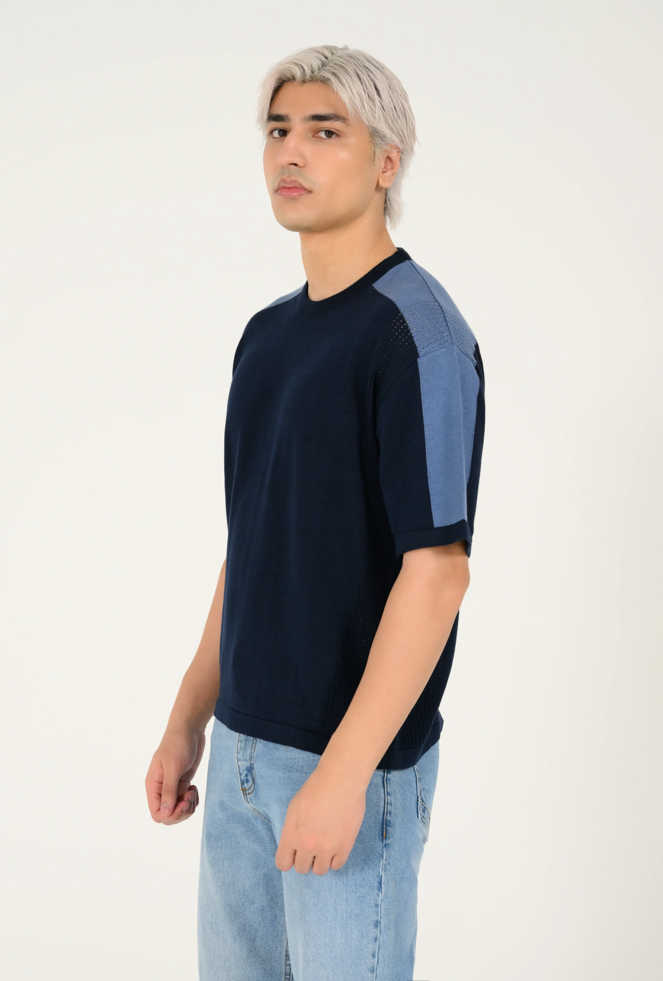 BOXY FIT KNITTED TEE - Image 5