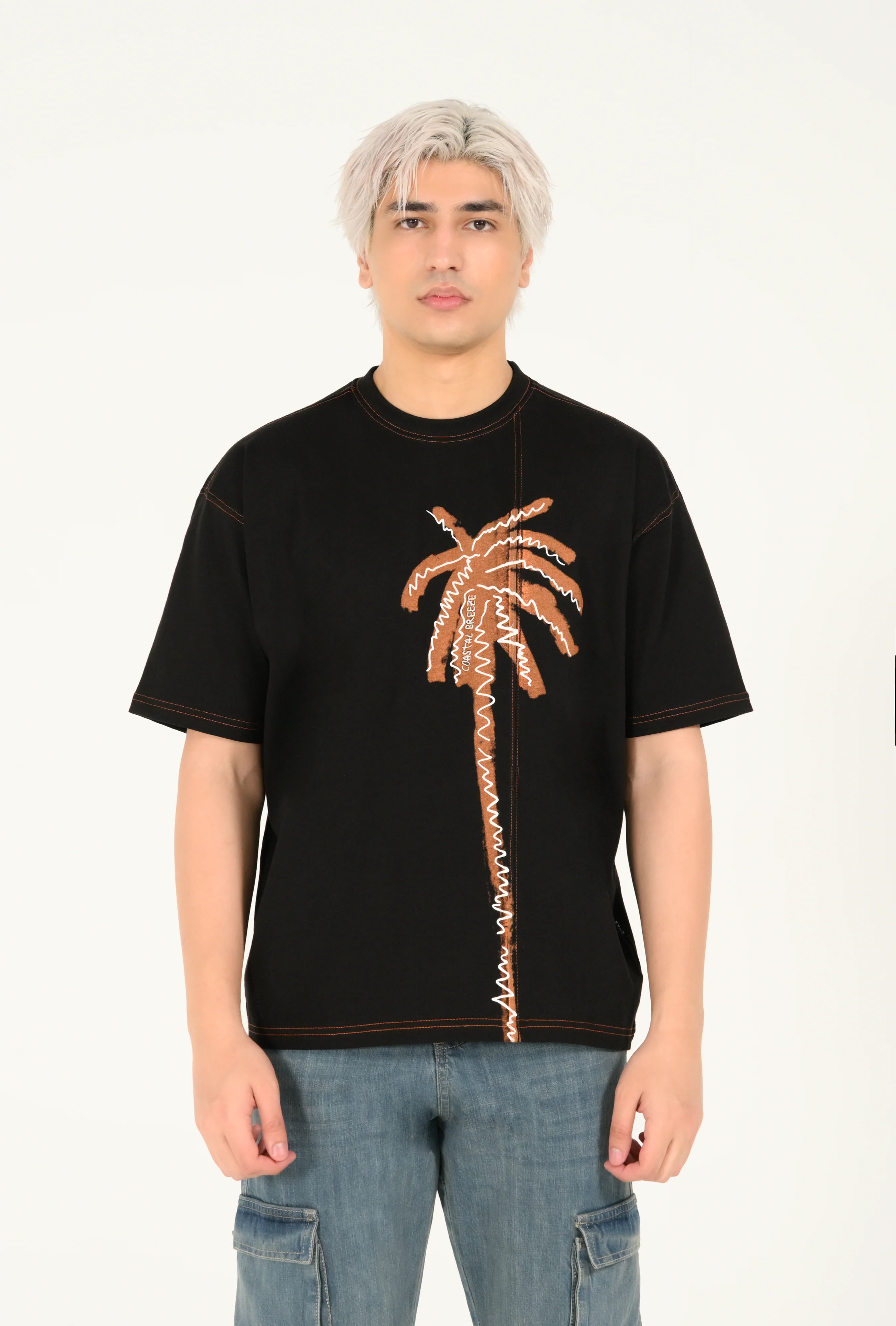 BAGGY FIT GRAPHIC TEE - Image 2