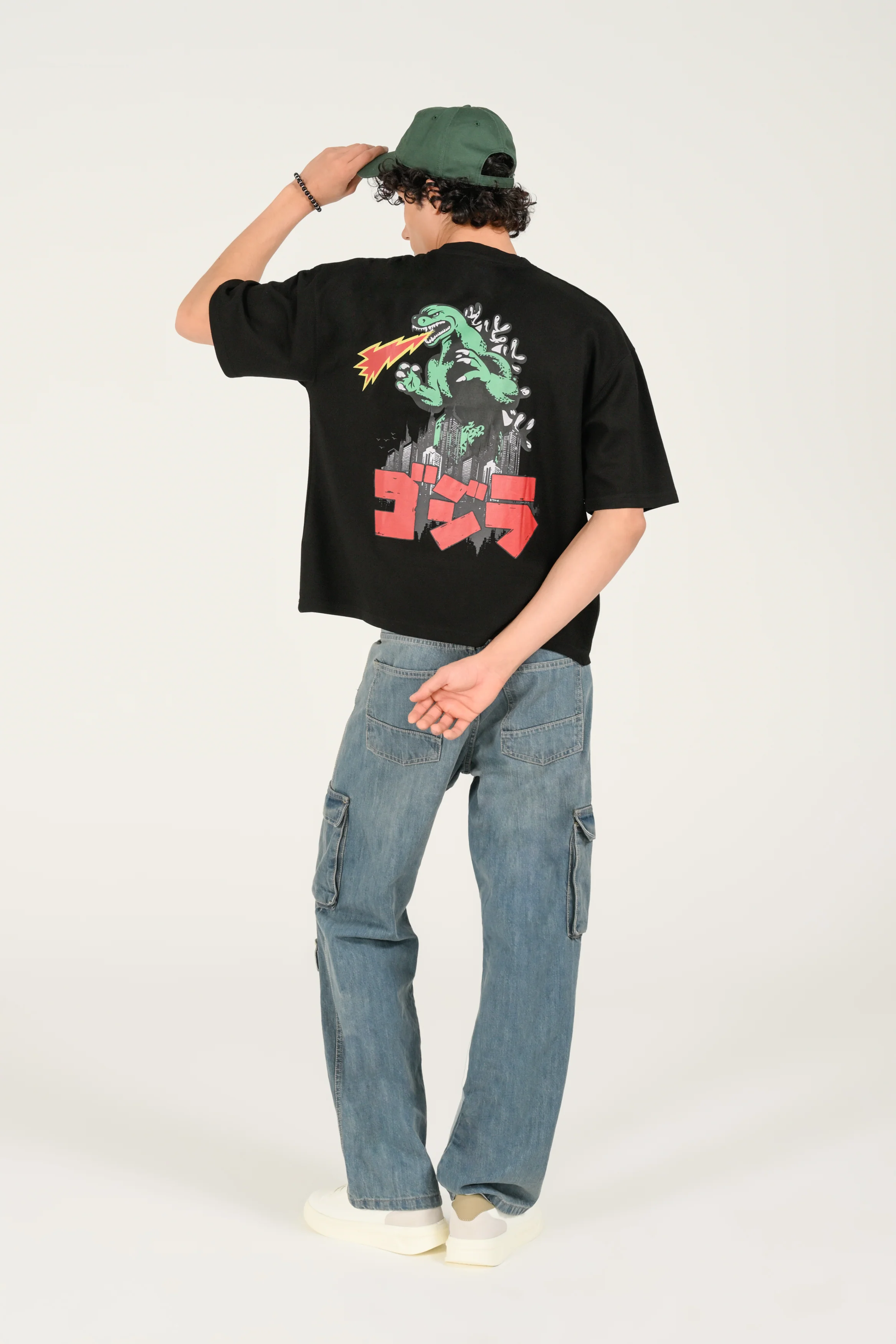 BOXY FIT CLOUD FEEL GRAPHIC TEE - Image 2