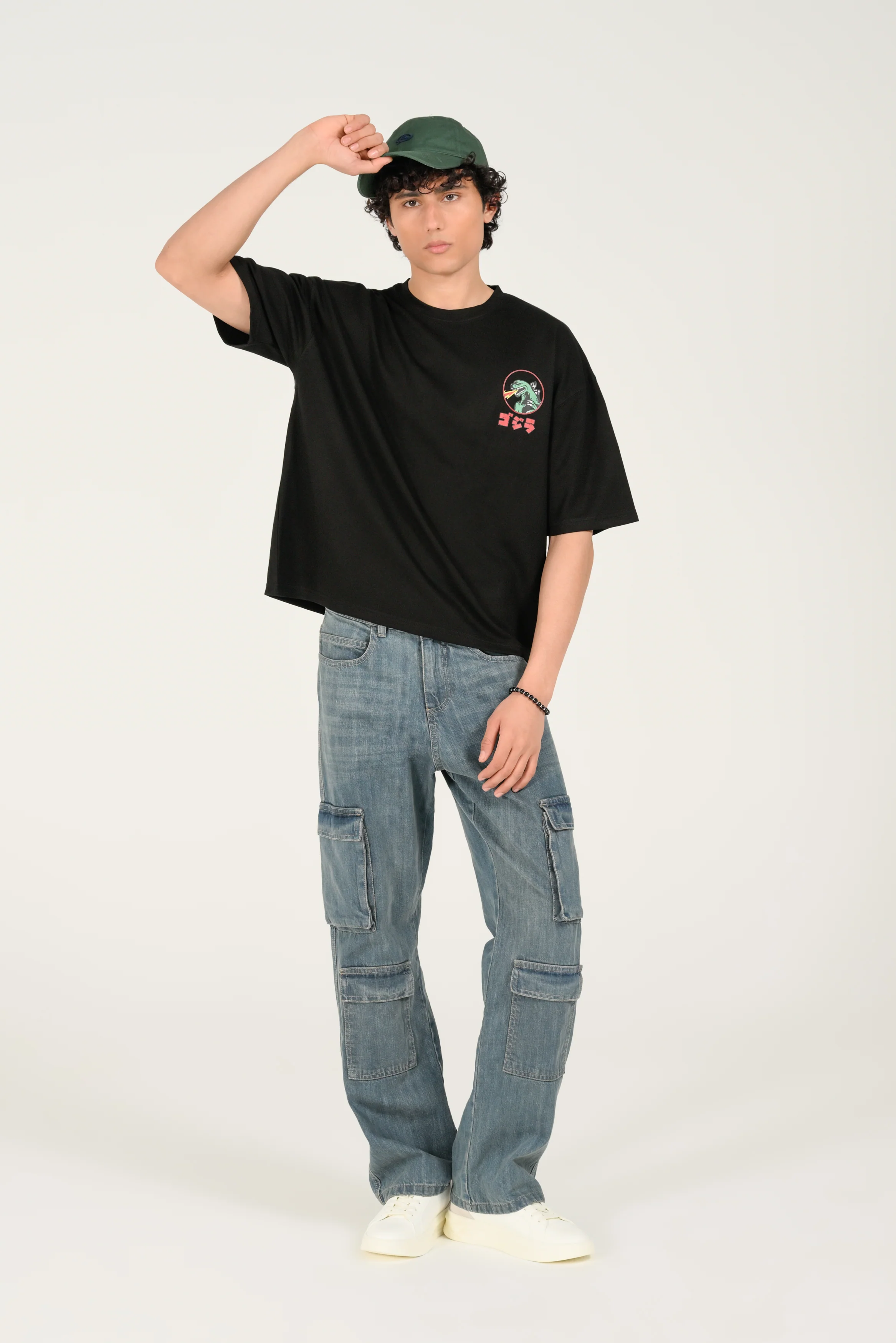 BOXY FIT CLOUD FEEL GRAPHIC TEE - Image 5