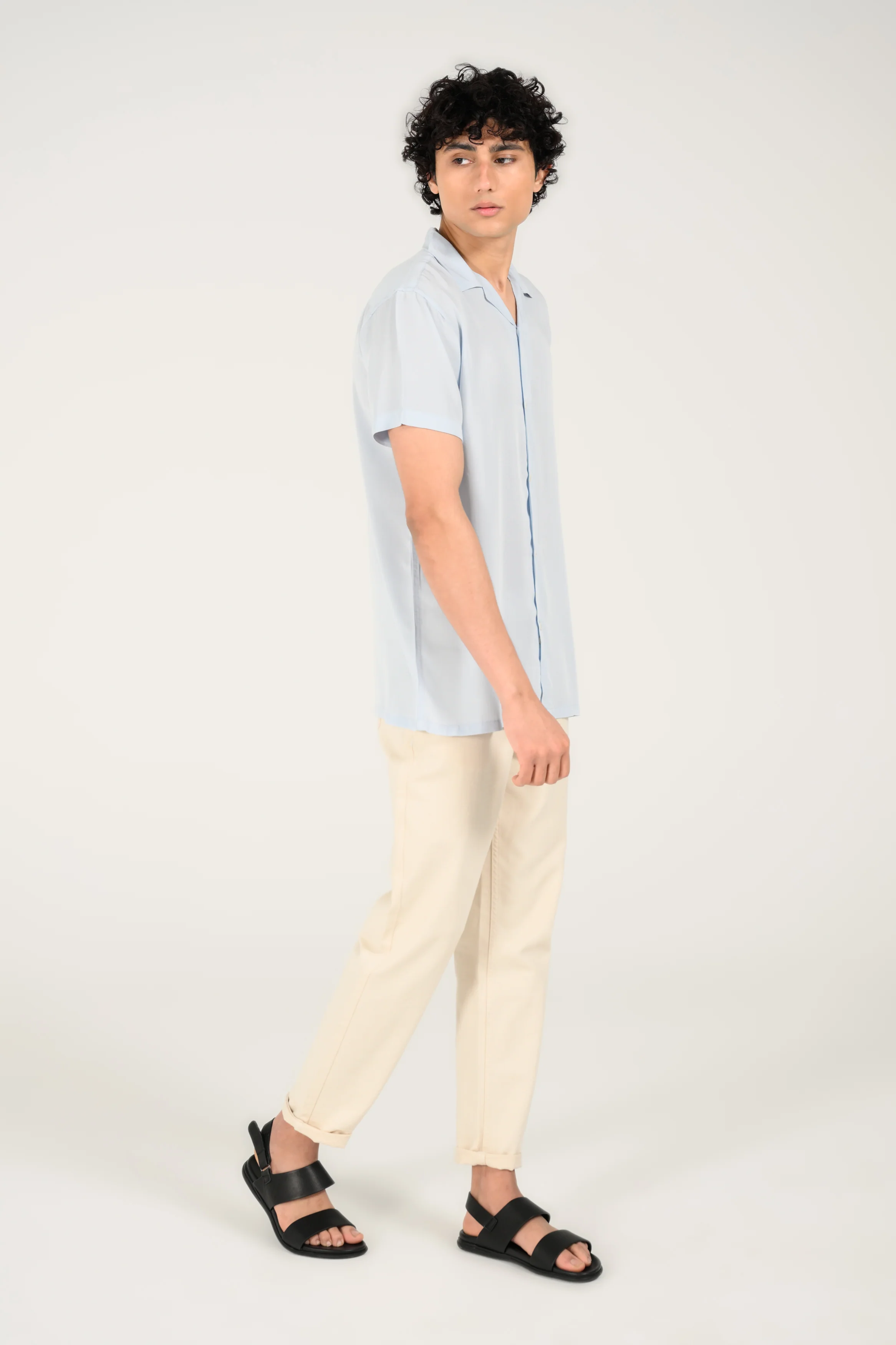 RESORT COLLAR DOBBY SHIRT - Image 2