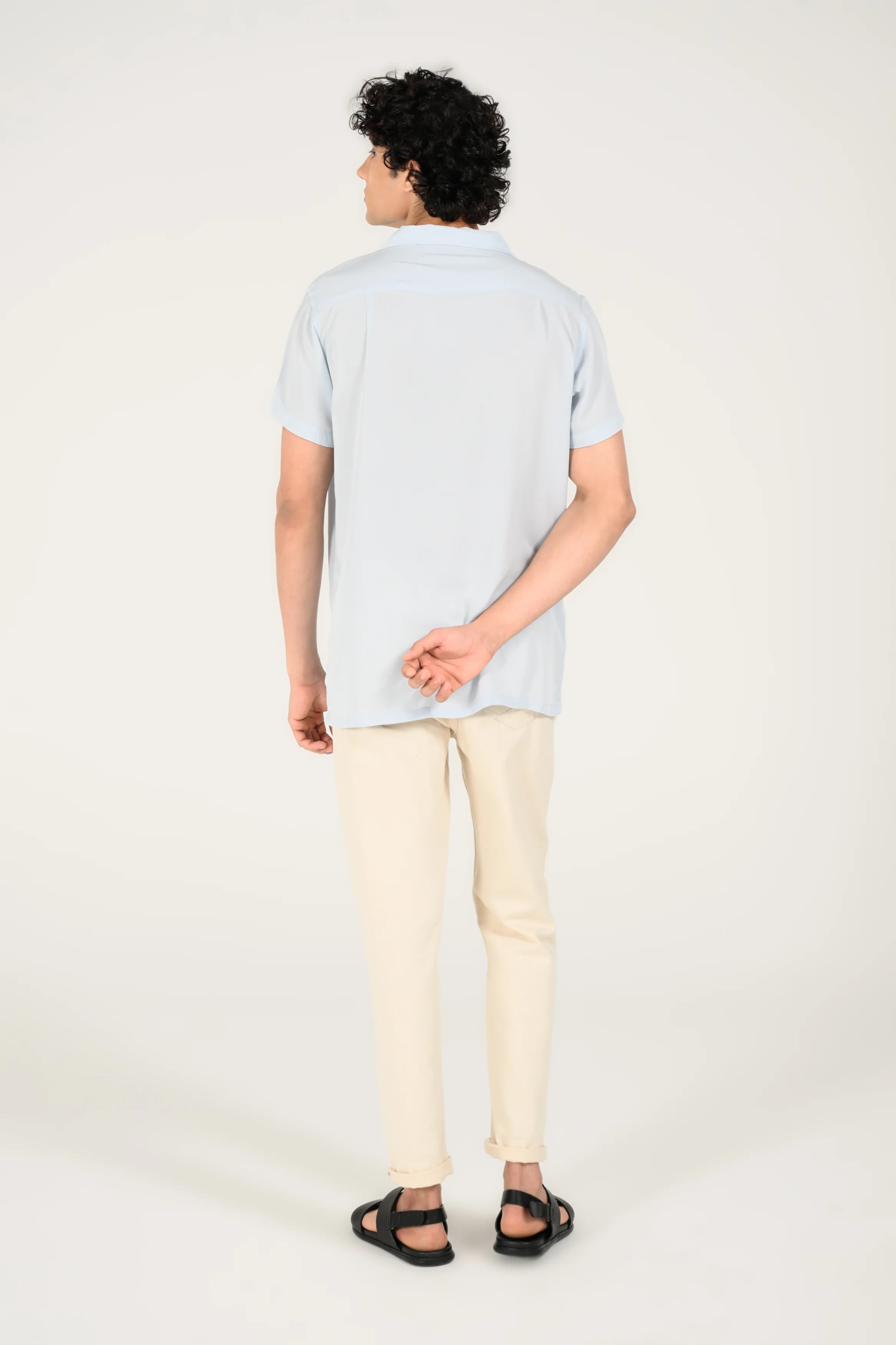 RESORT COLLAR DOBBY SHIRT - Image 4