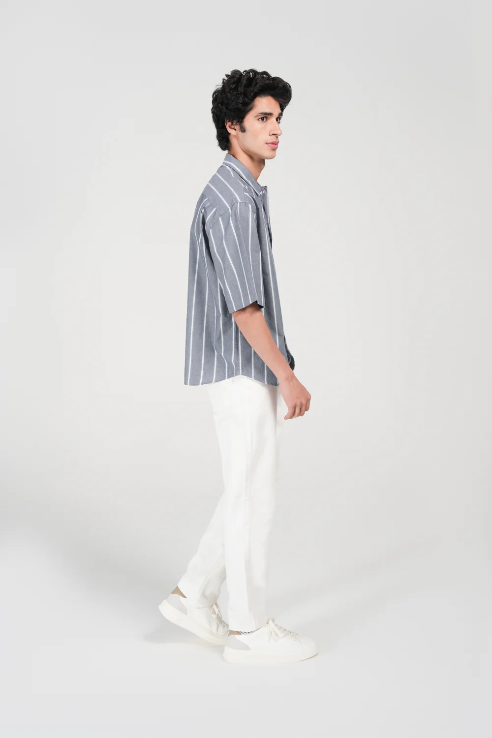 BAGGY FIT STRIPED SHIRT - Image 2