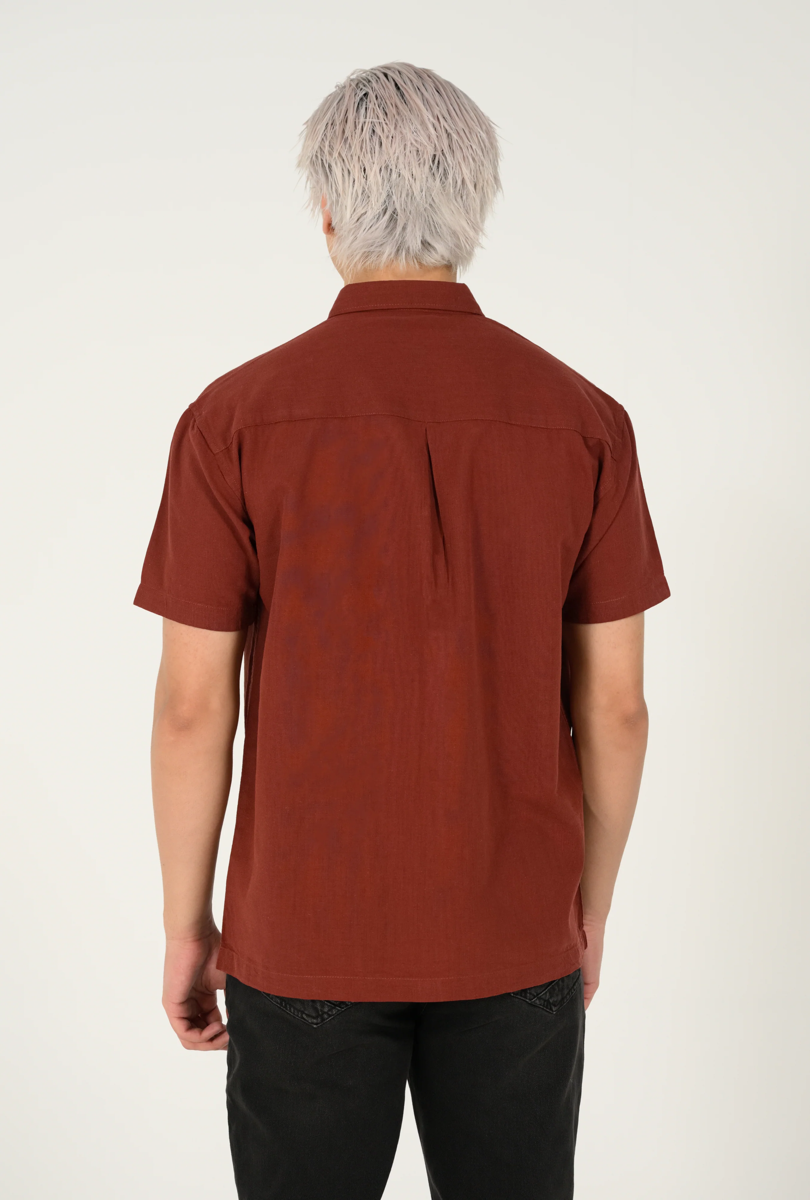 RELAXED FIT LINEN SHIRT - Image 3