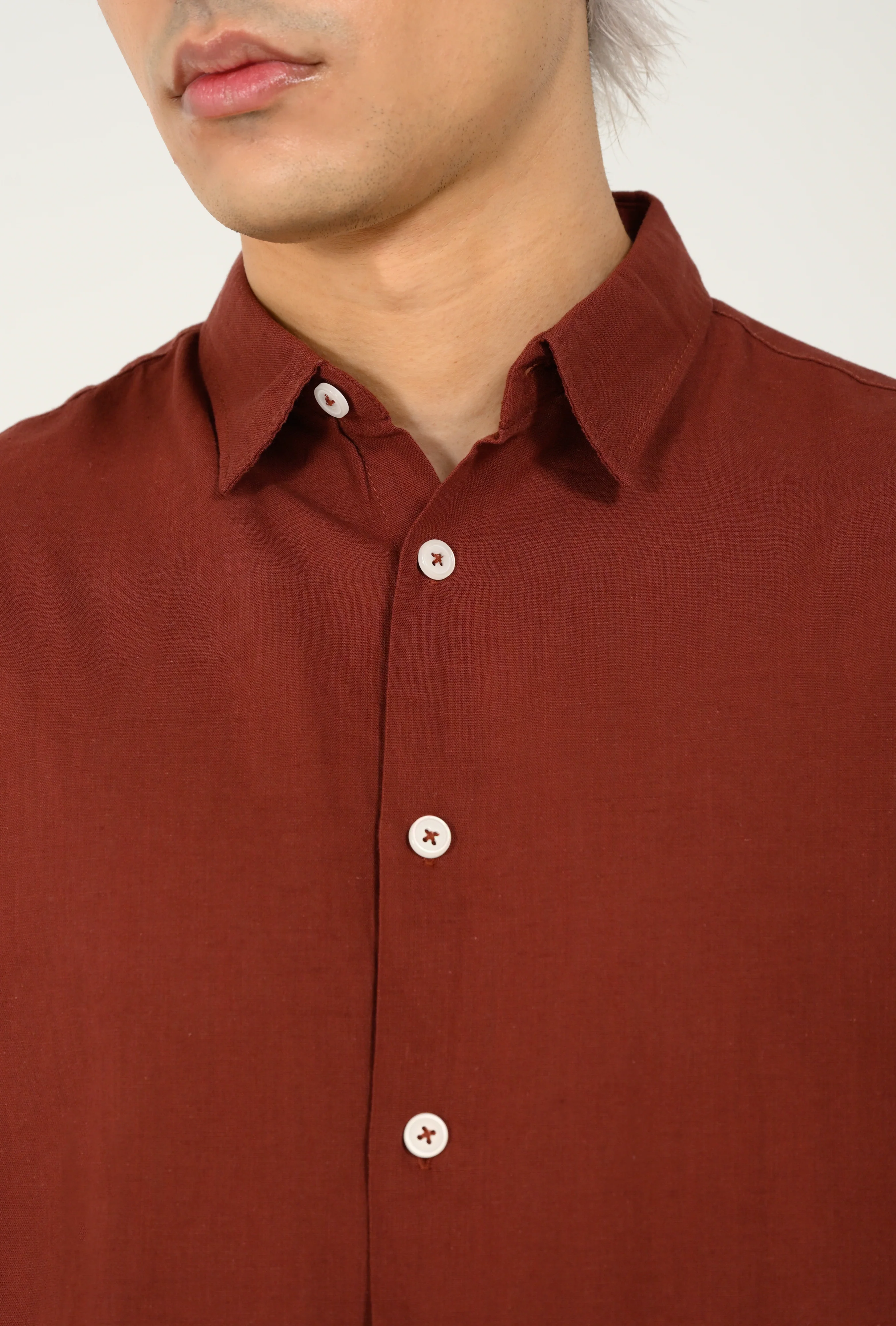 RELAXED FIT LINEN SHIRT - Image 5