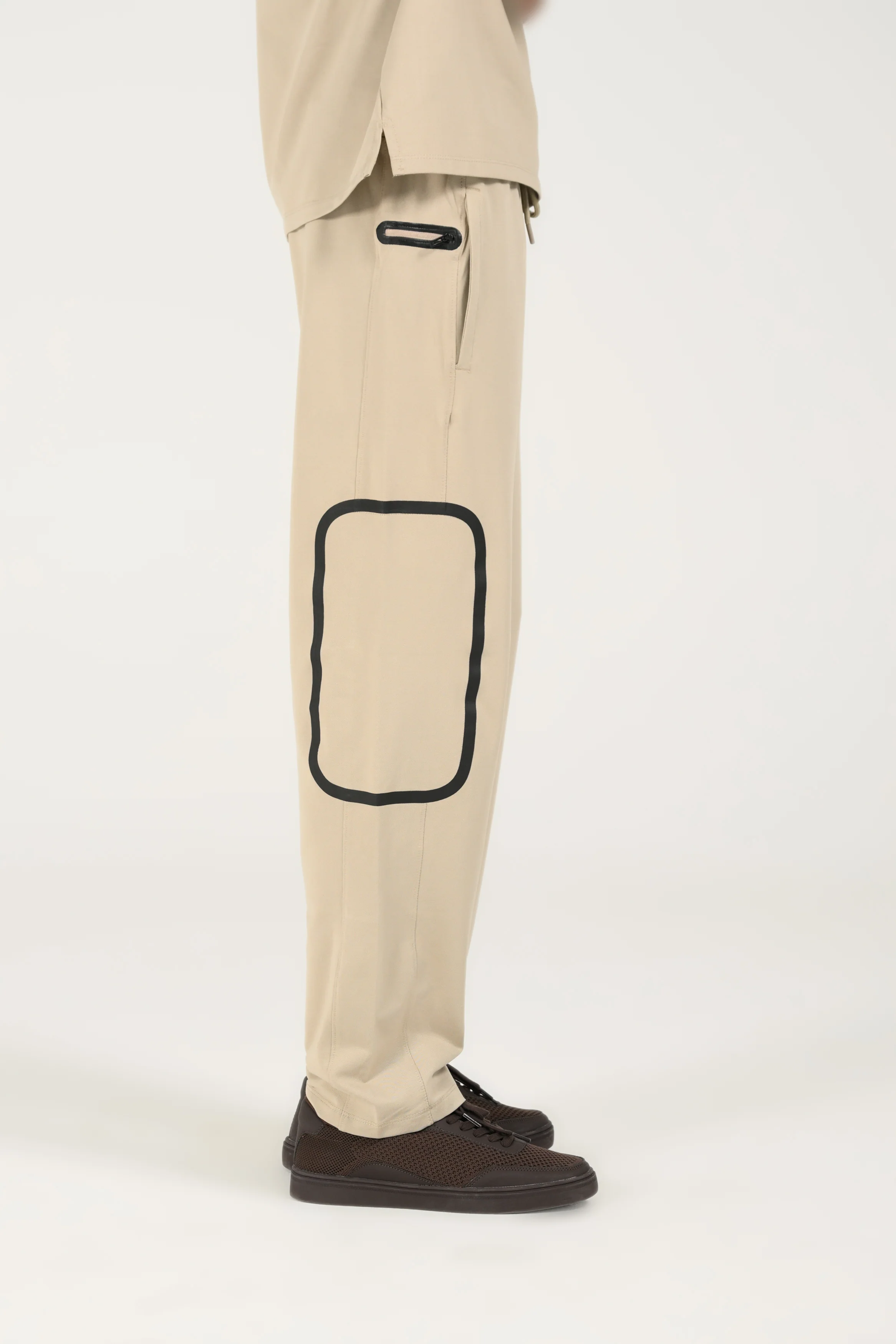 STRETCH TEXTURED KNIT TROUSER - Image 4