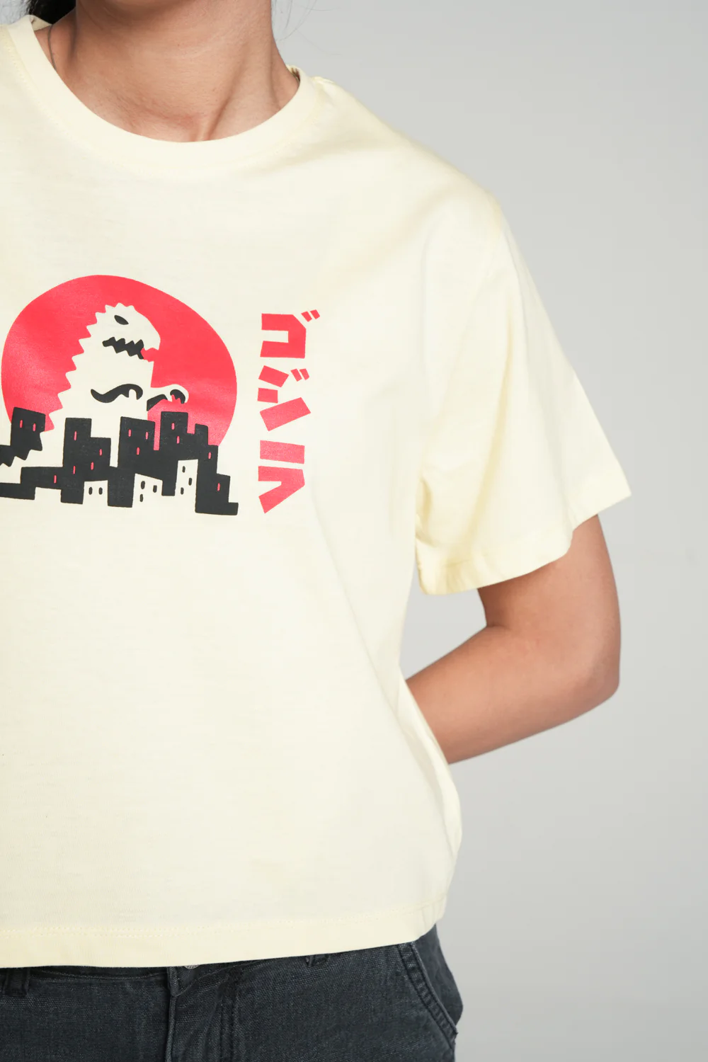 PRINTED BOXY FIT TEE - Image 2