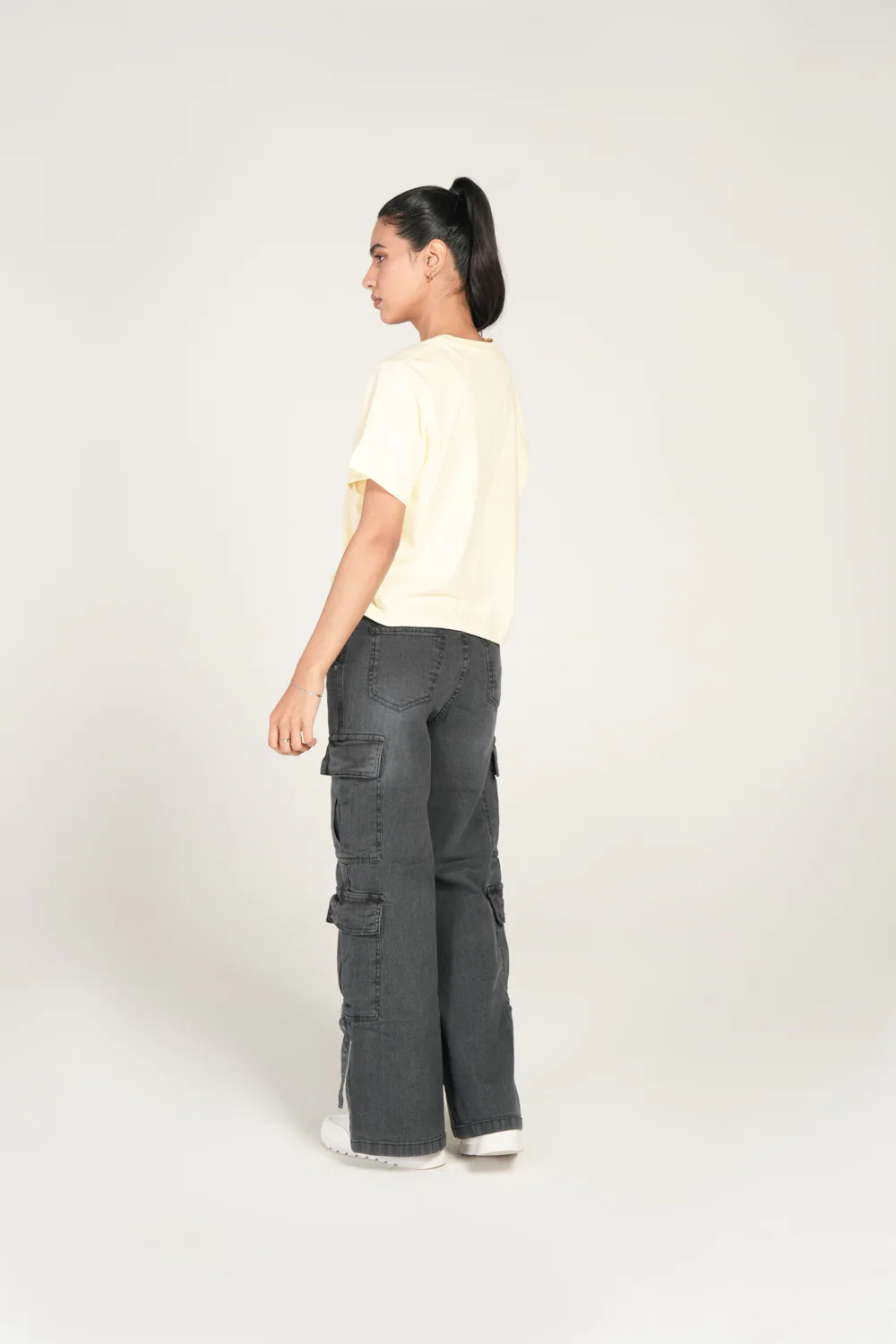 PRINTED BOXY FIT TEE - Image 4