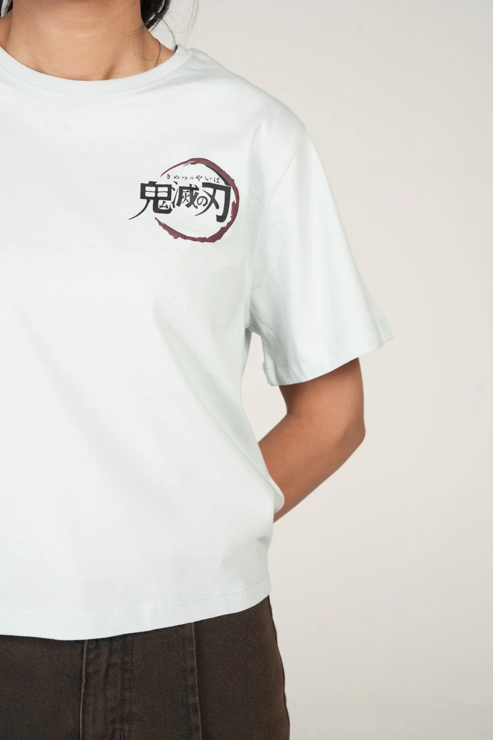 PRINTED BOXY FIT TEE - Image 4