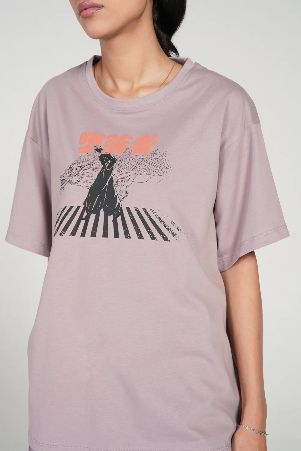 GRAPHIC OVERSIZED TEE - Image 4