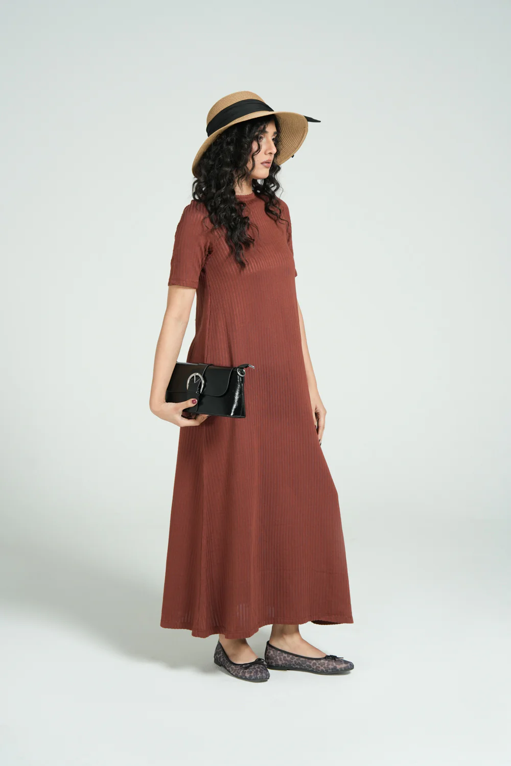 TEXTURED KNIT DRESS - Image 2