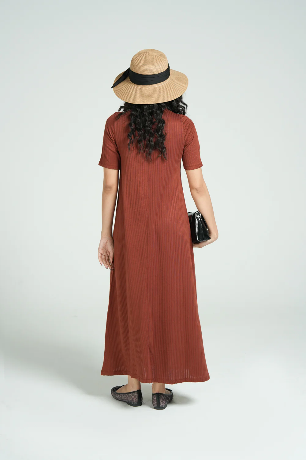TEXTURED KNIT DRESS - Image 3