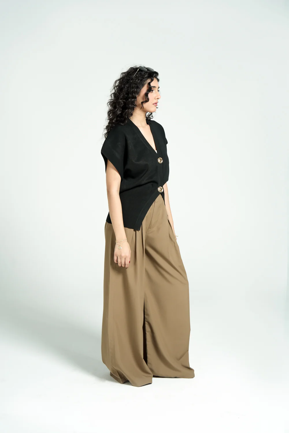 KNITTED KIMONO TOP - Image 2