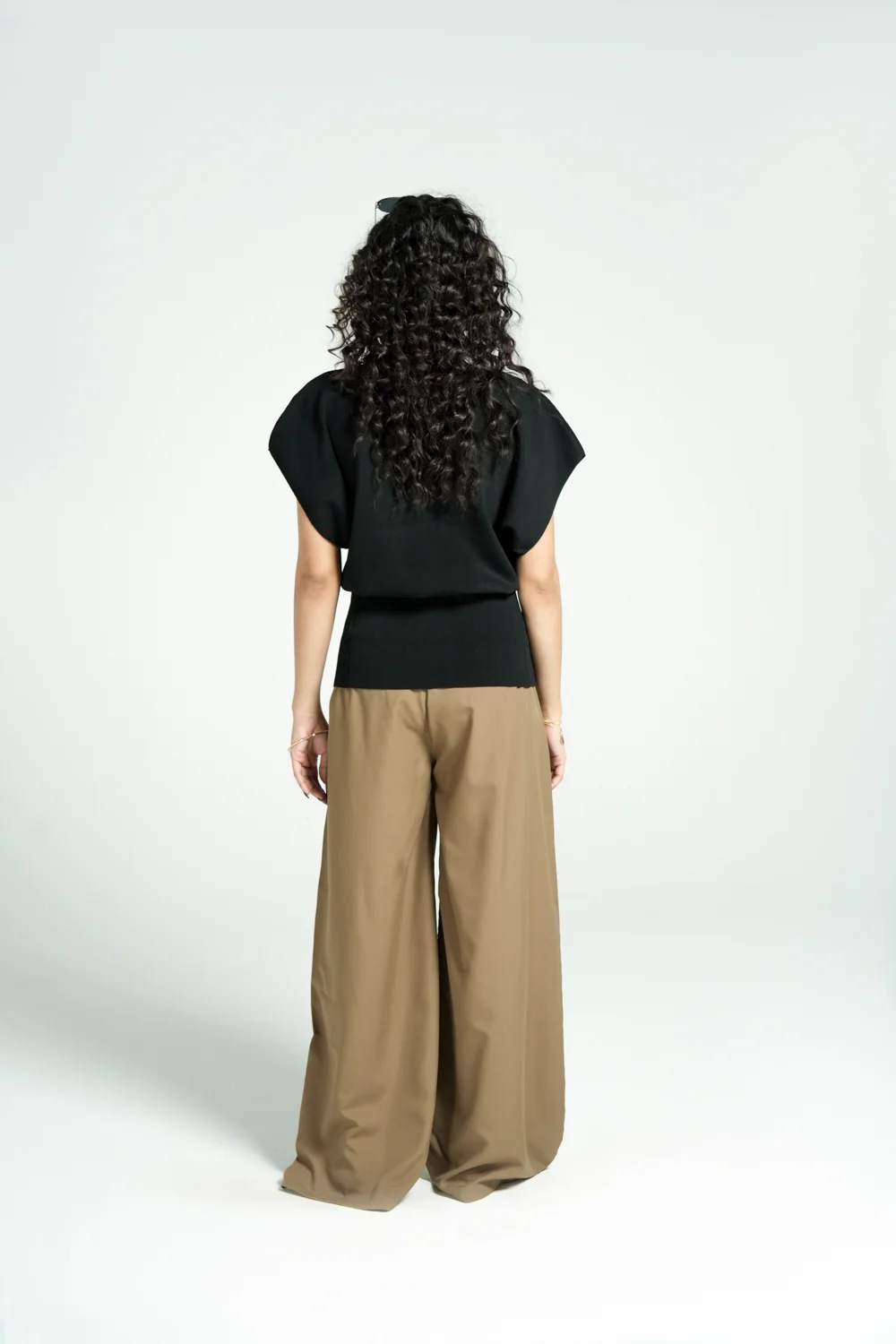 KNITTED KIMONO TOP - Image 3