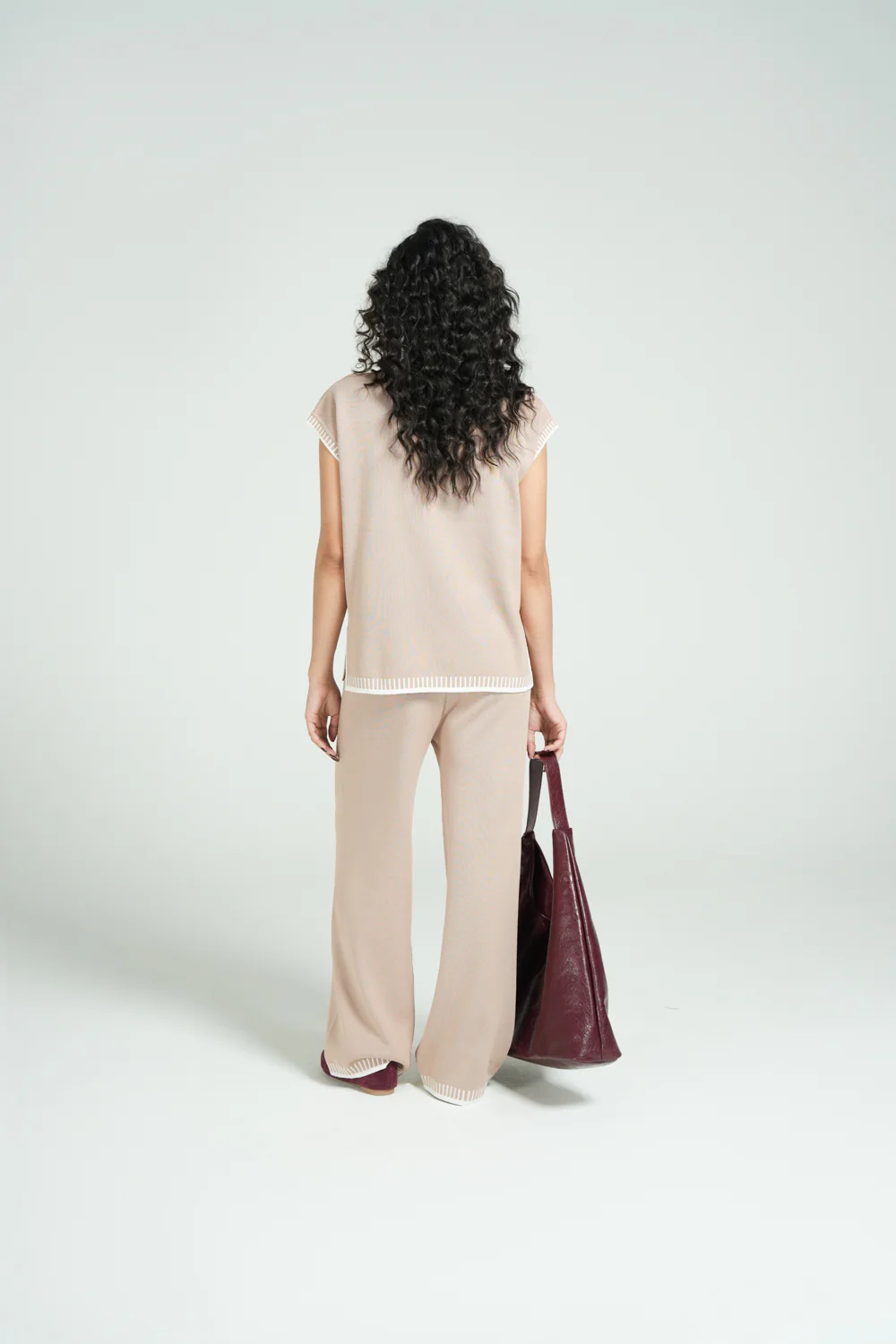CONTRAST KNIT TOP - Image 3