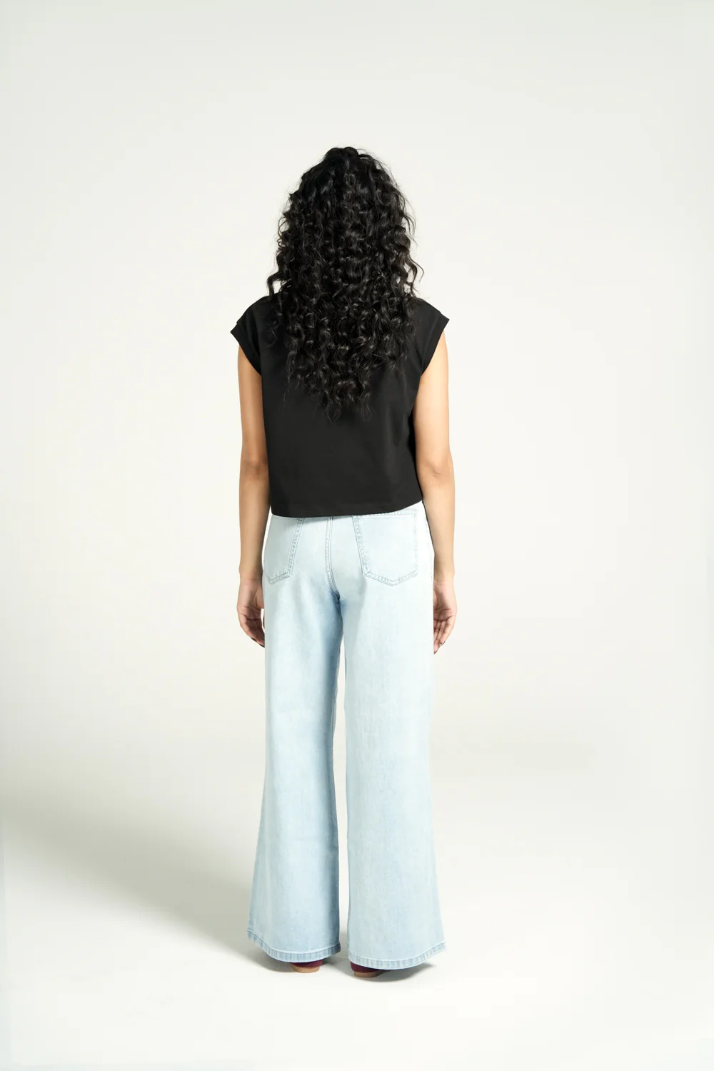 PRINTED BOXY FIT TEE - Image 2