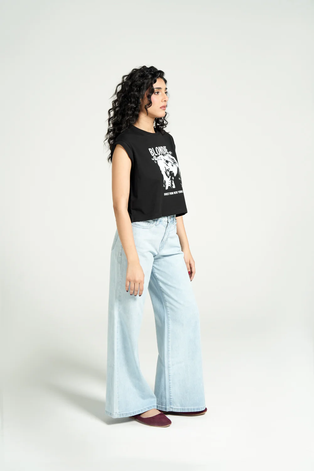 PRINTED BOXY FIT TEE - Image 4