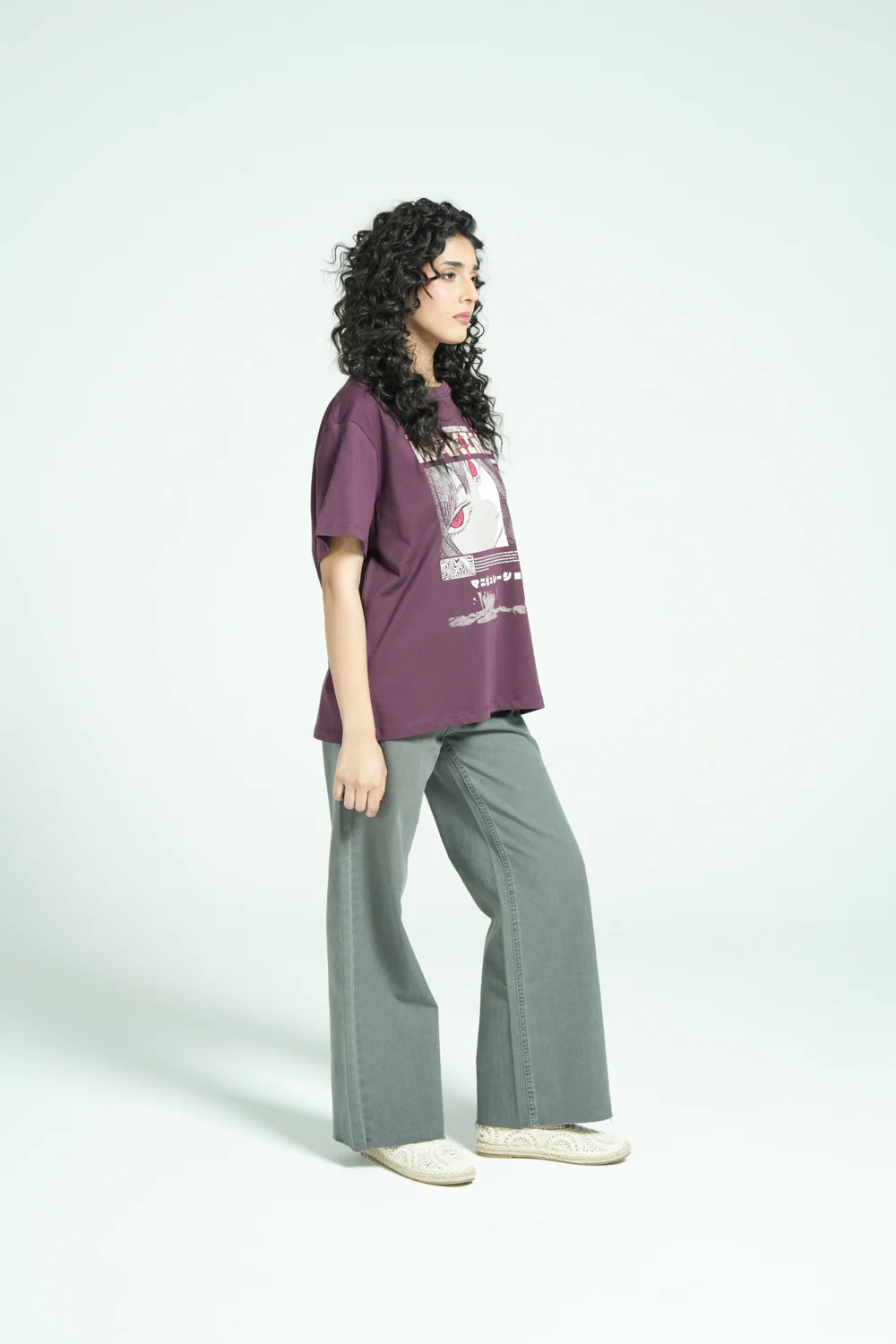 GRAPHIC OVERSIZED TEE - Image 2