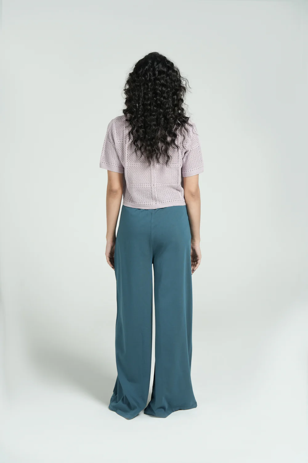 CROCHET KNIT BUTTON DOWN TOP - Image 3