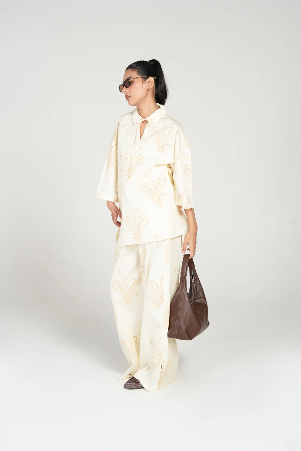 EMBOSSED PRINTED TOP - Image 2