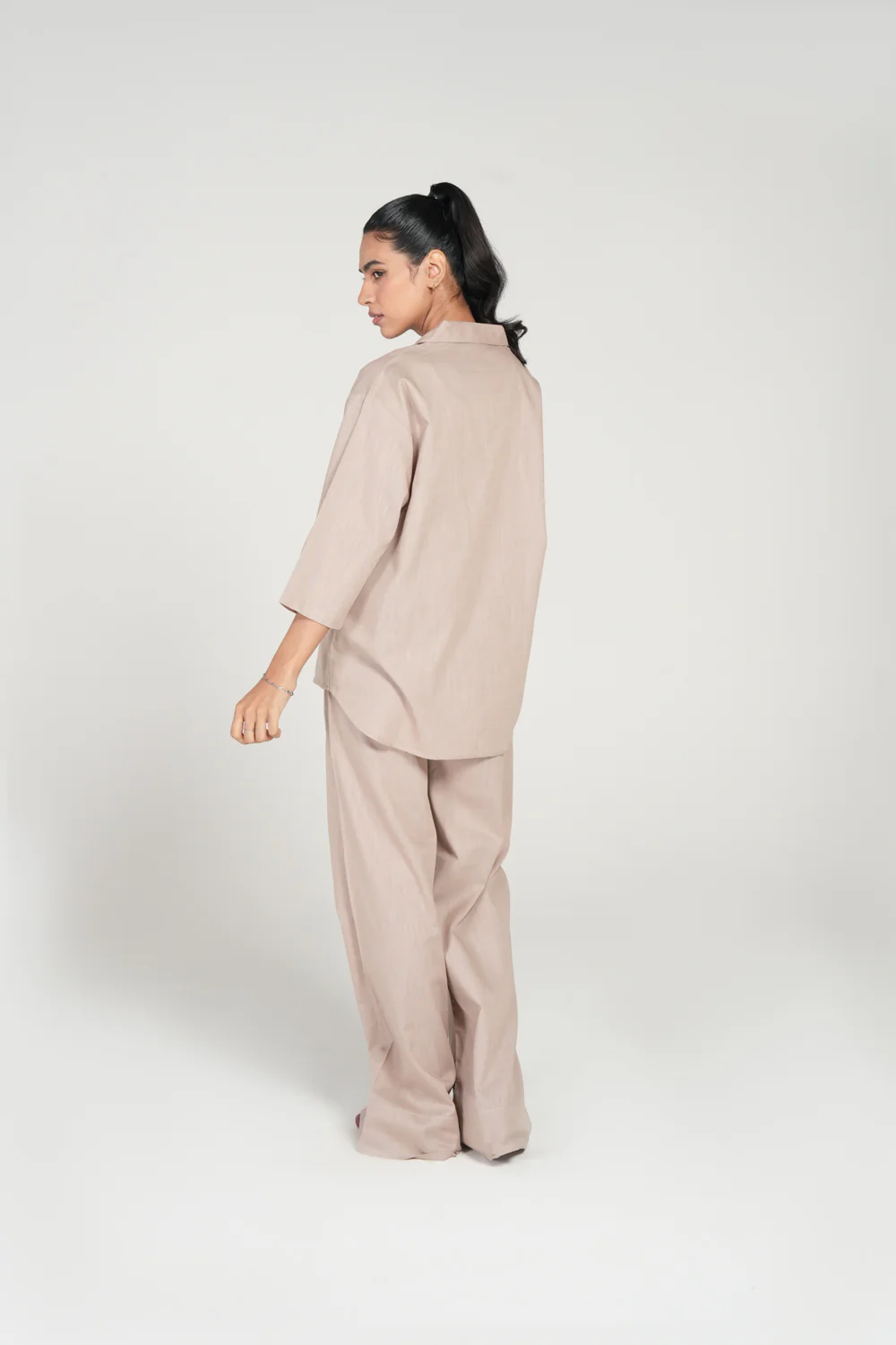 LINEN BLEND REGULAR SHIRT - Image 3