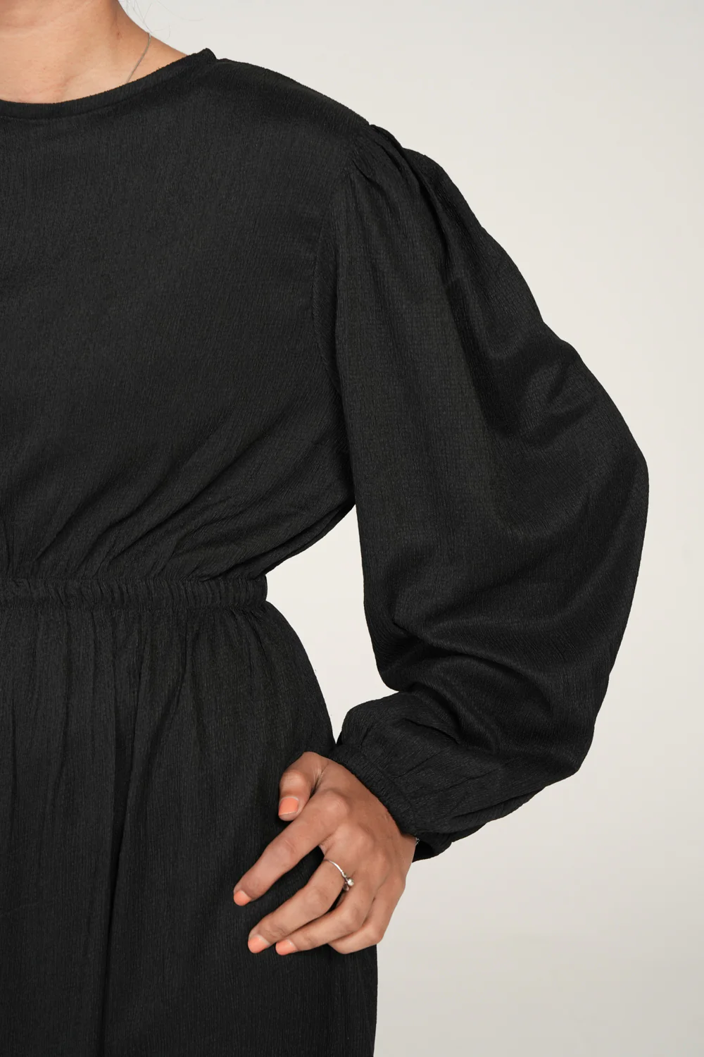 TEXTURED DRESS - Image 4