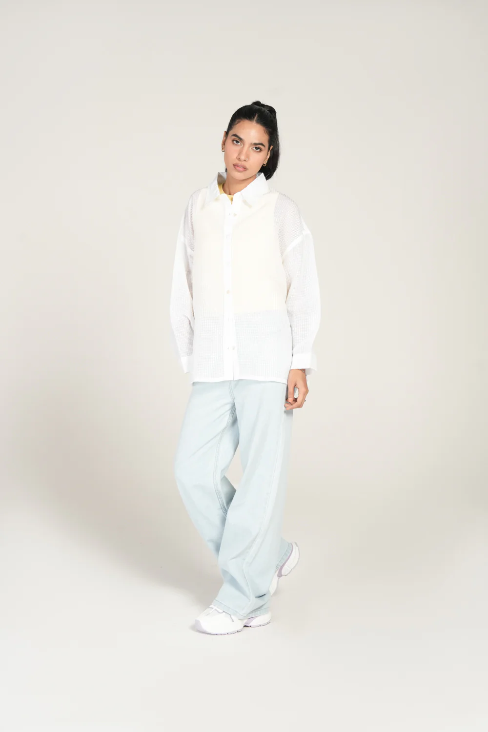 OVERSIZED BUTTON DOWN SHIRT