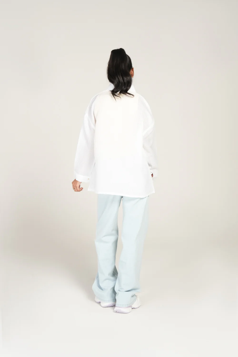 OVERSIZED BUTTON DOWN SHIRT - Image 2