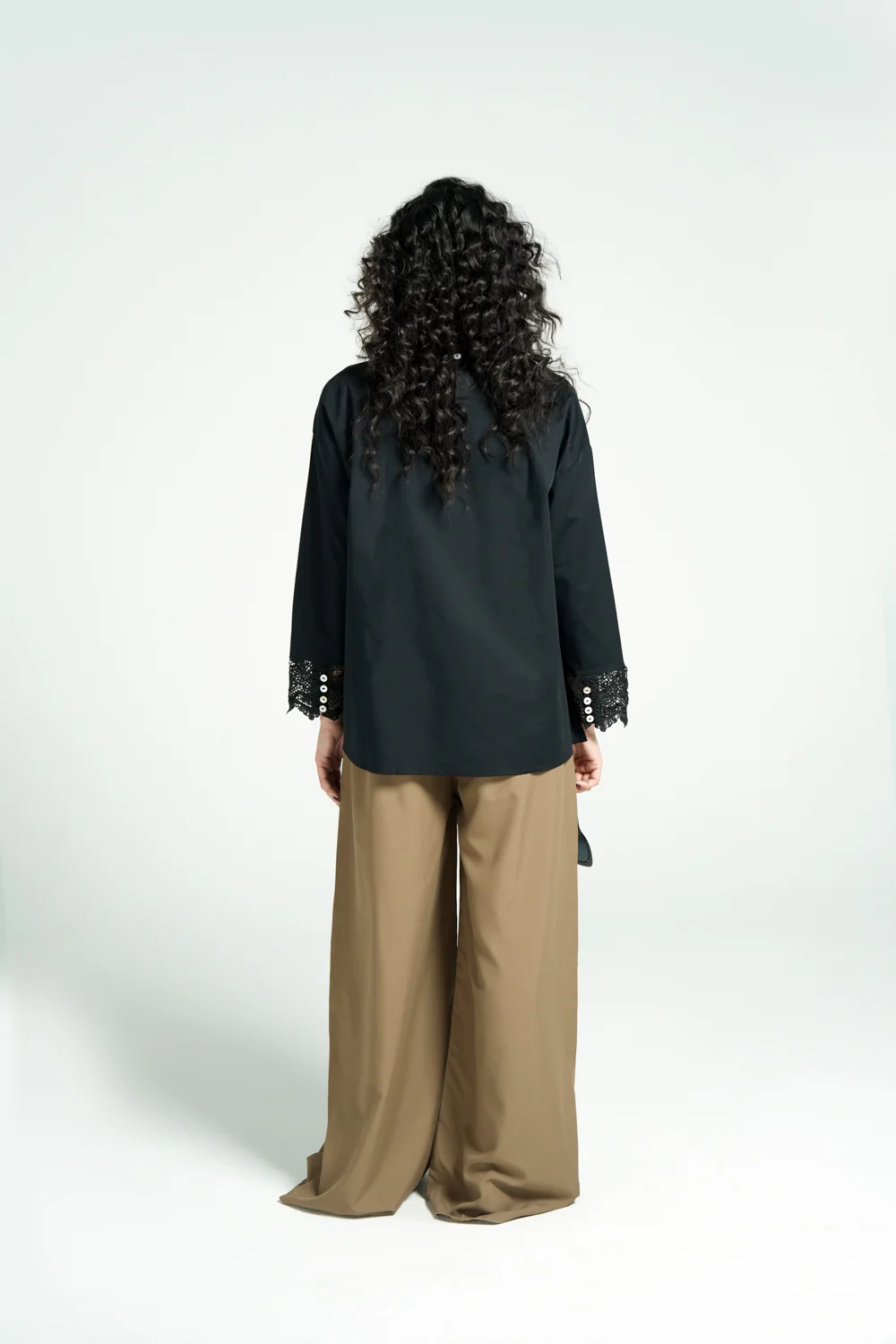 TOP WITH LACE DETAIL - Image 3