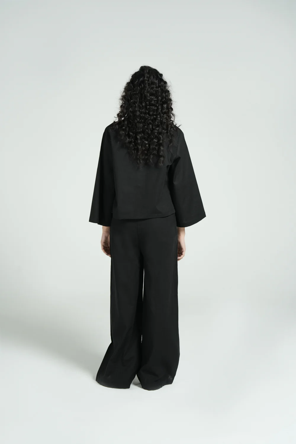 CROPPED BUTTON DOWN TOP - Image 3