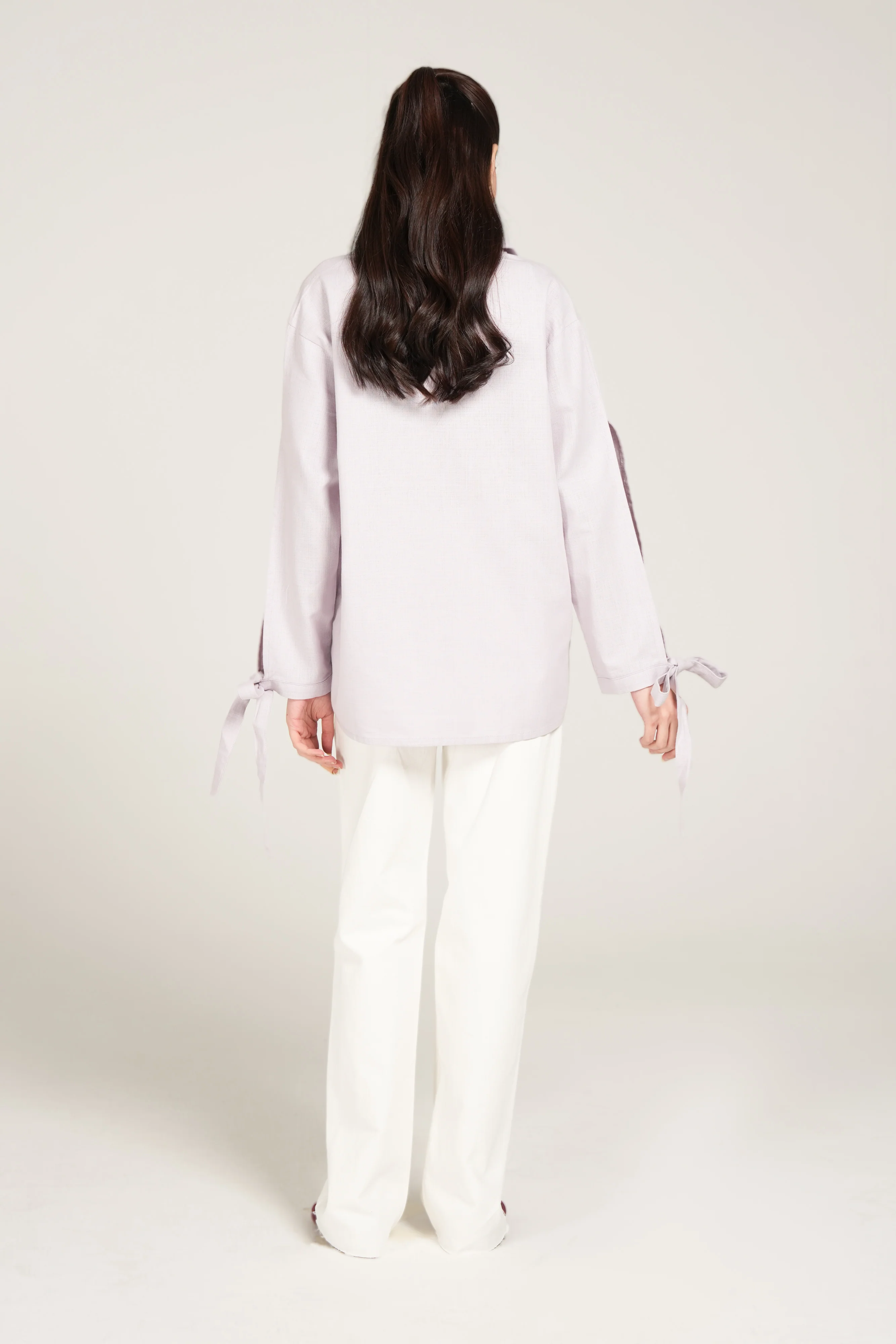 OVERSIZED TOP WITH SLEEVE DETAIL - Image 3