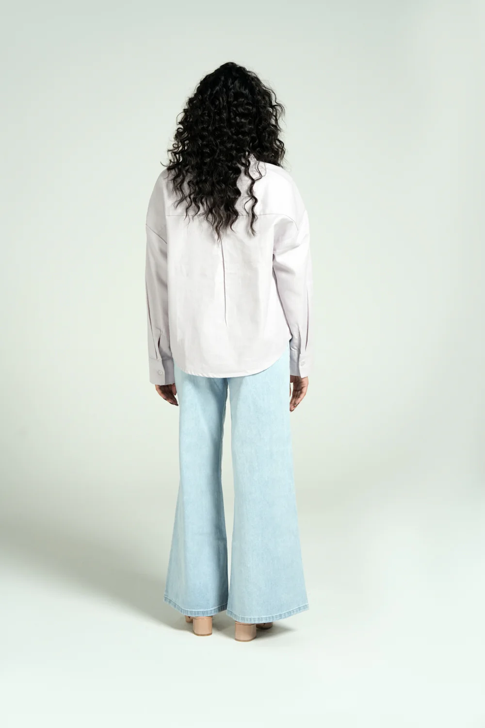 OVERSIZED BUTTON DOWN TOP - Image 3