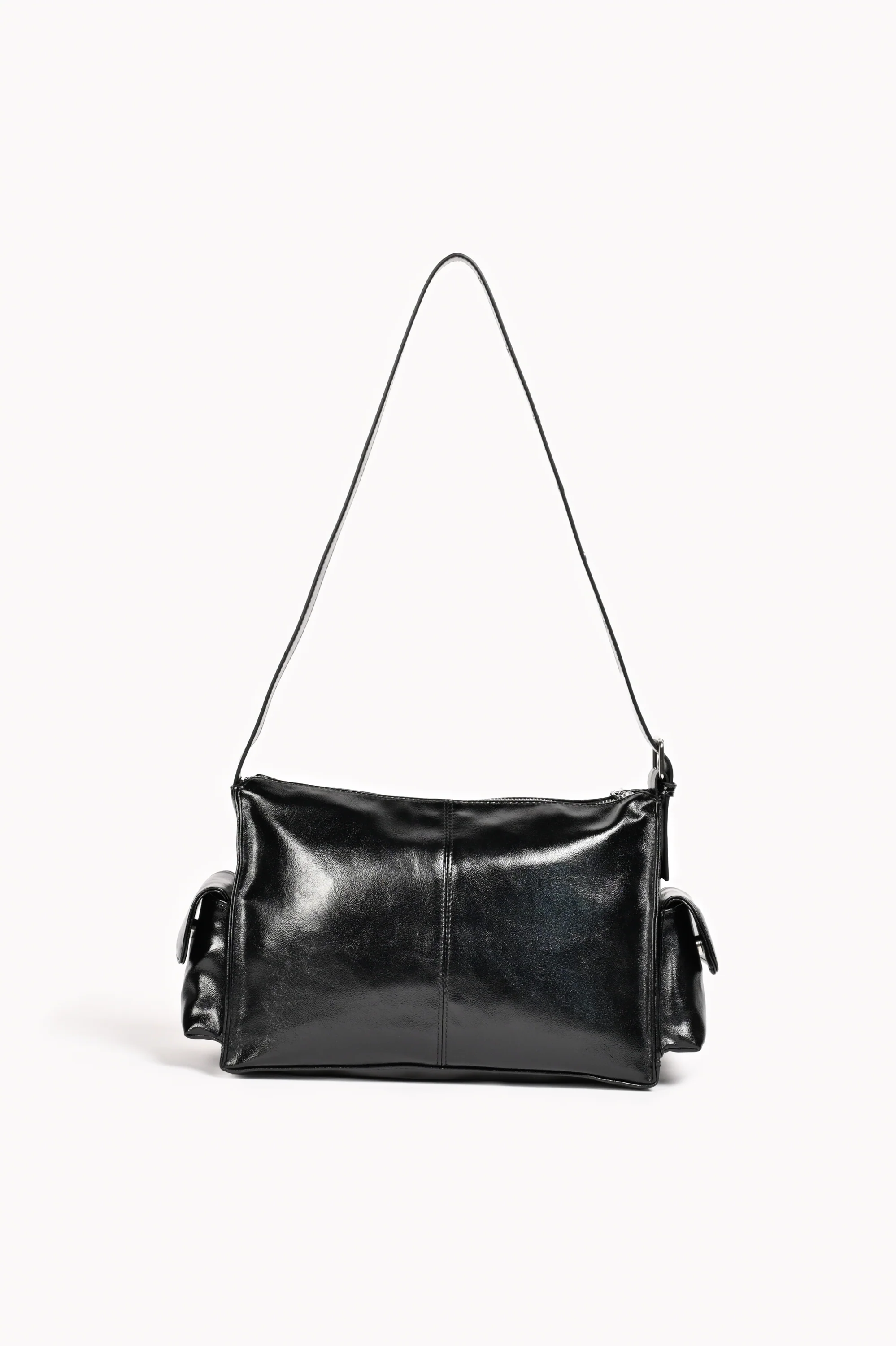 PATENT SHOULDER BAG - Image 3