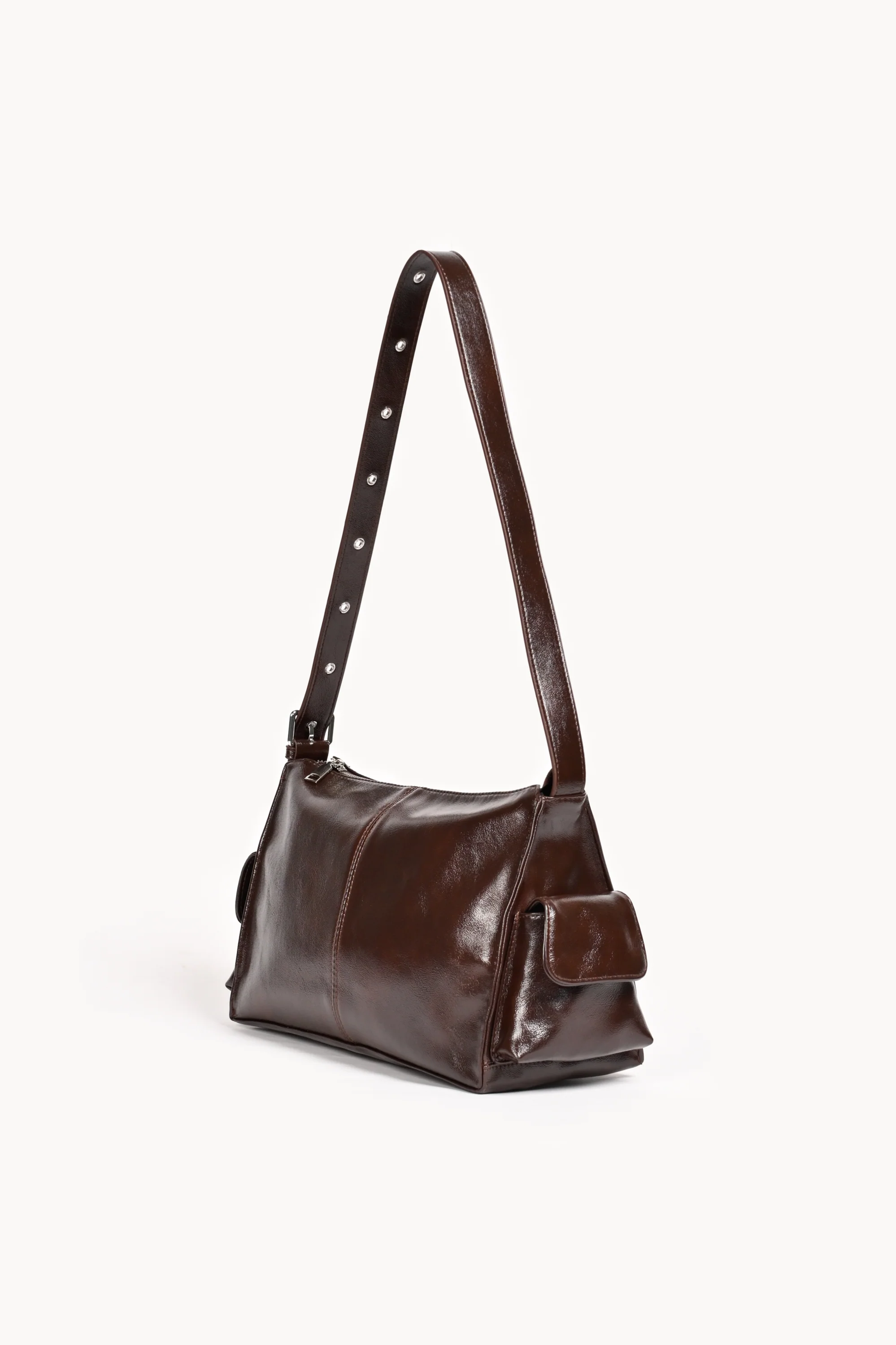 PATENT SHOULDER BAG - Image 2