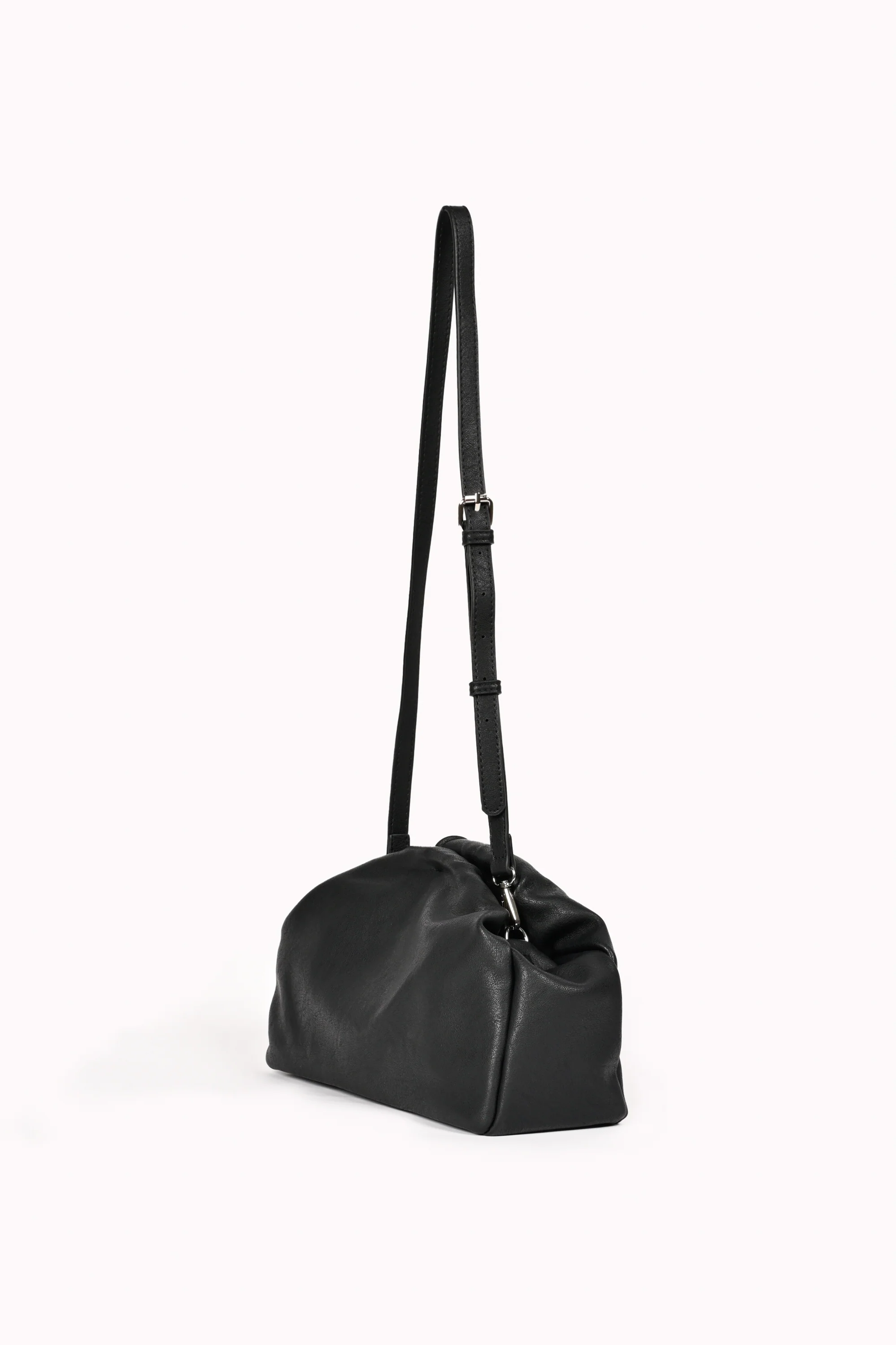 RUCHED TOP HANDLE BAG - Image 4