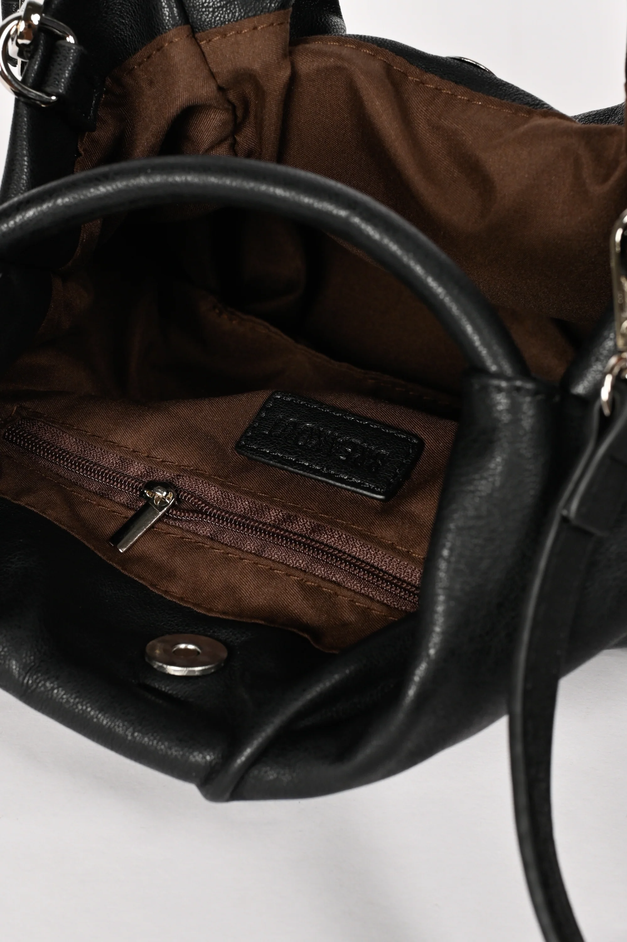 RUCHED TOP HANDLE BAG - Image 5