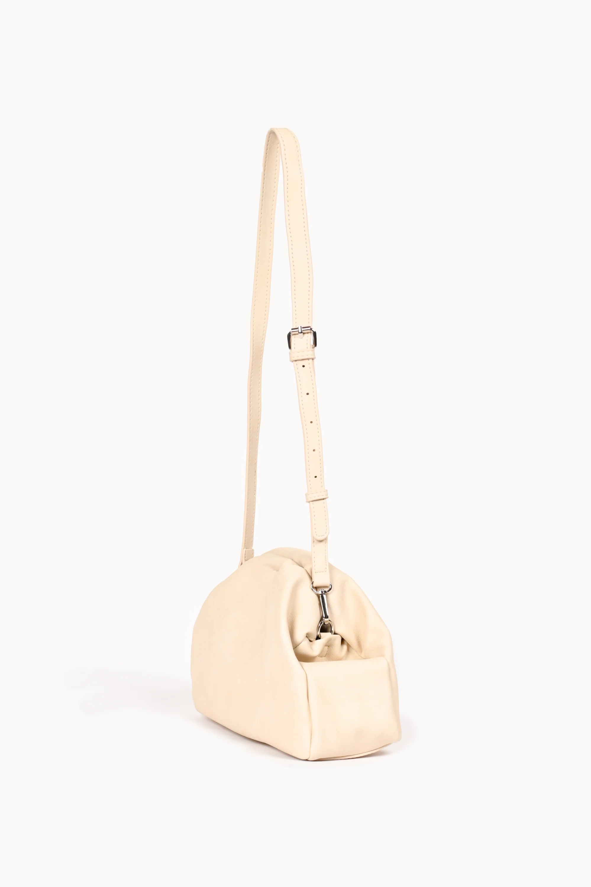 RUCHED TOP HANDLE BAG - Image 3