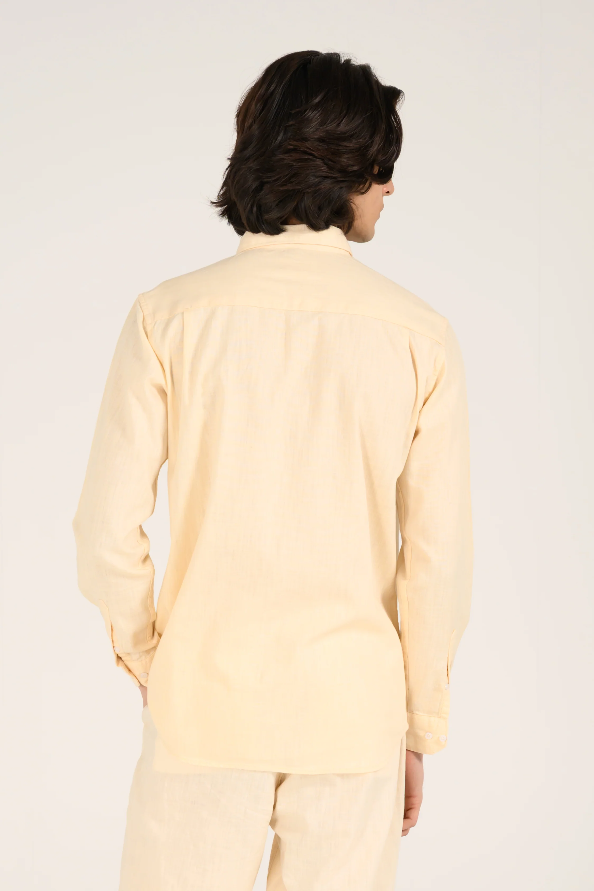 BUTTON DOWN LINEN SHIRT - Image 3
