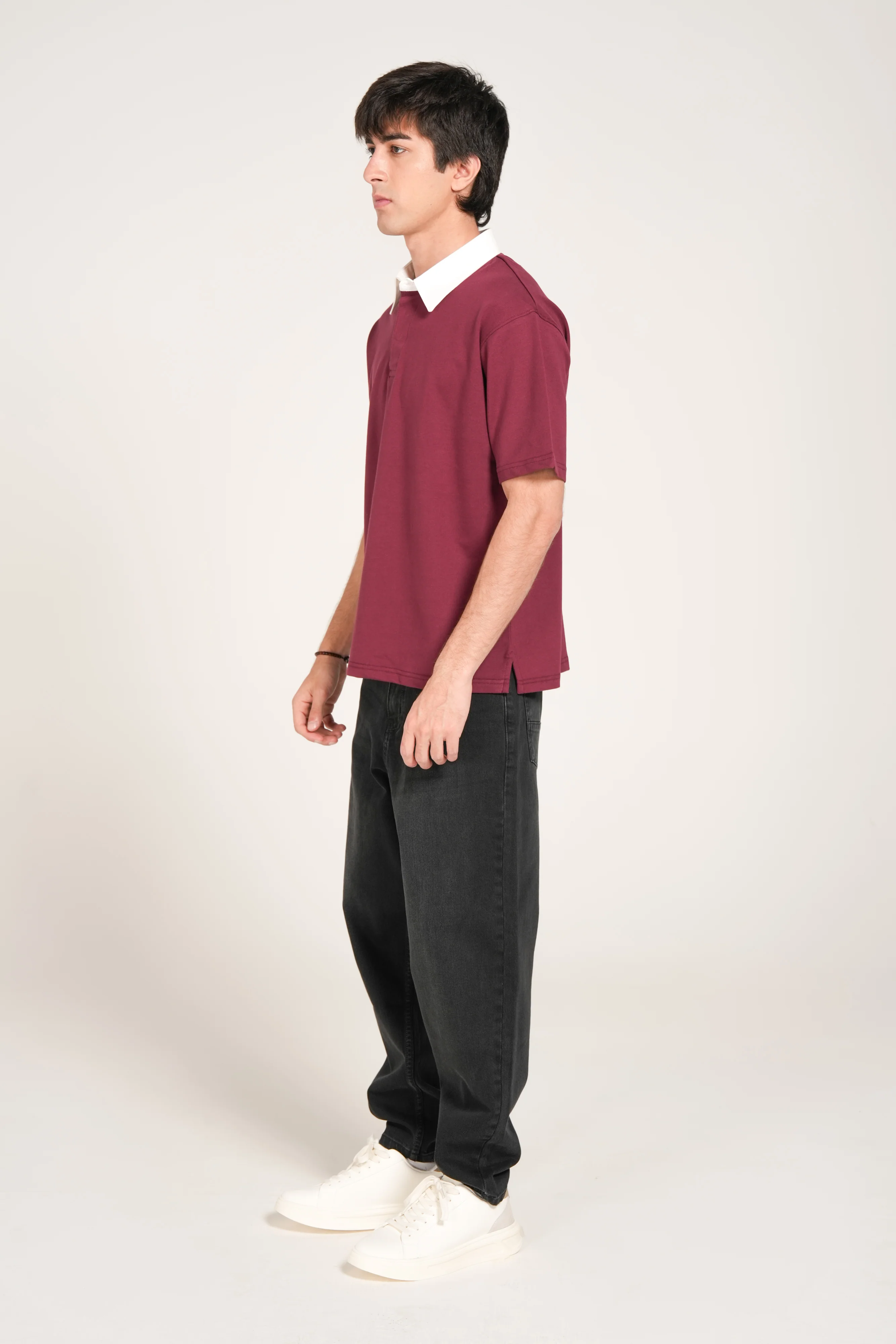 RELAXED FIT RUGBY POLO - Image 2
