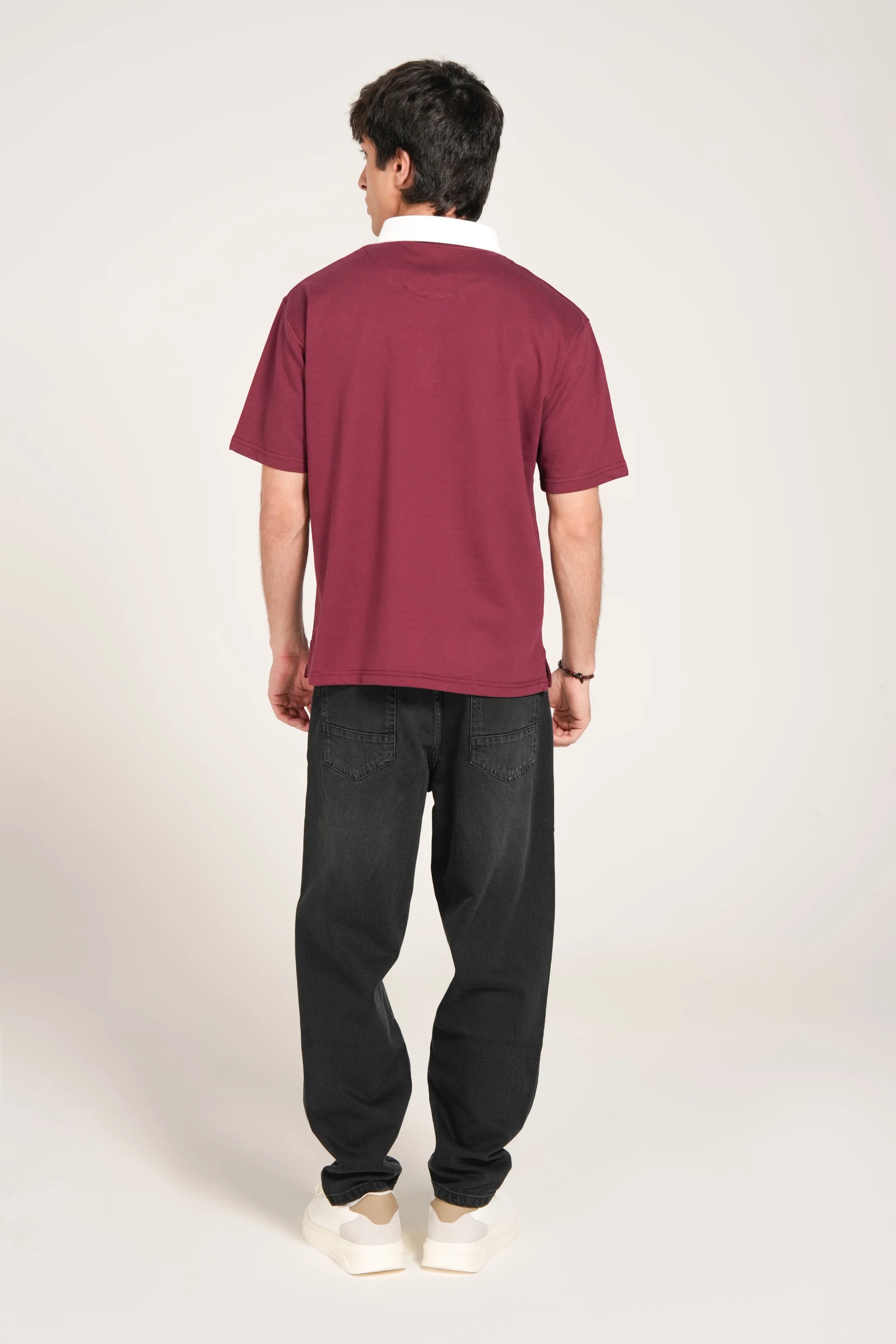 RELAXED FIT RUGBY POLO - Image 3
