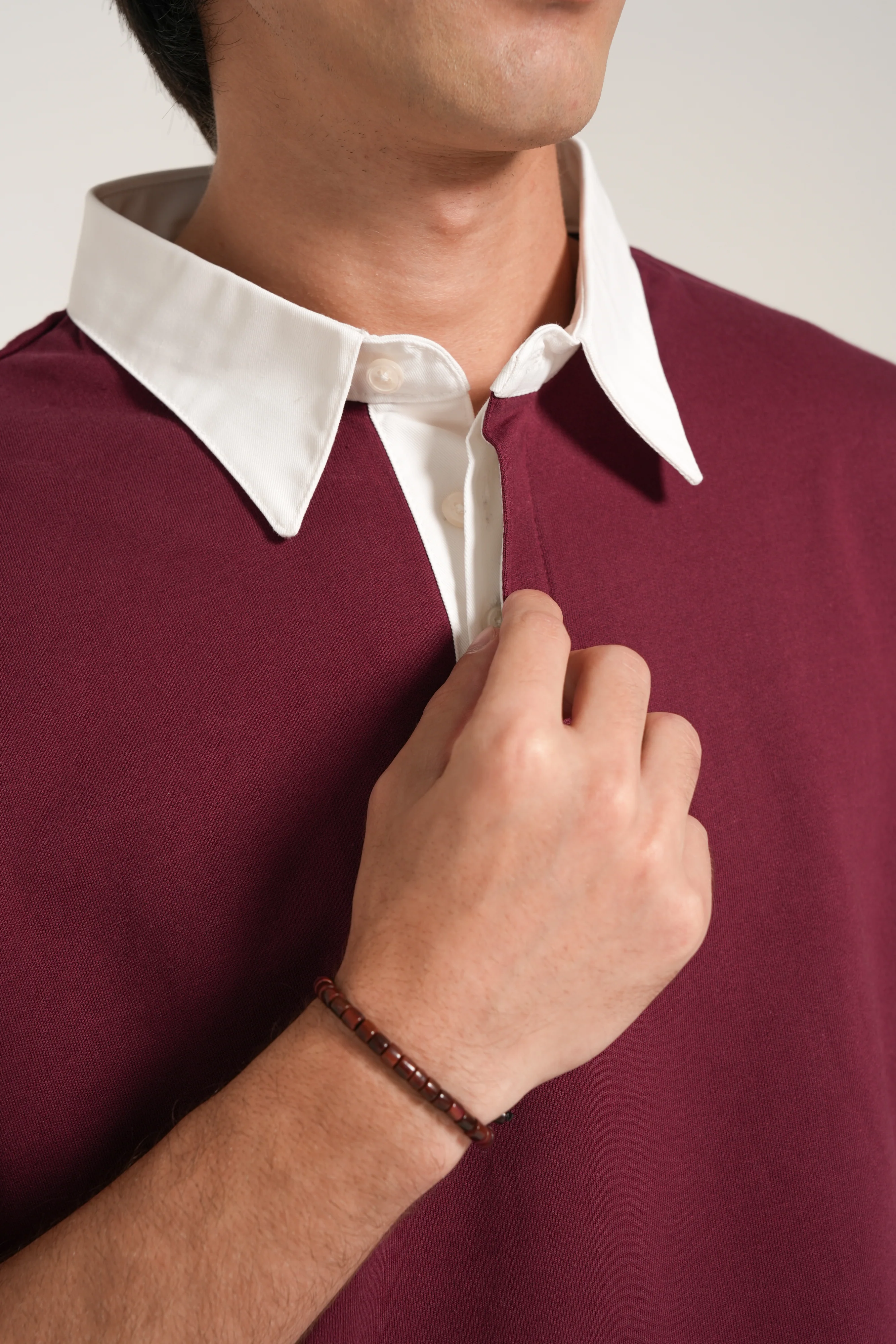 RELAXED FIT RUGBY POLO - Image 4