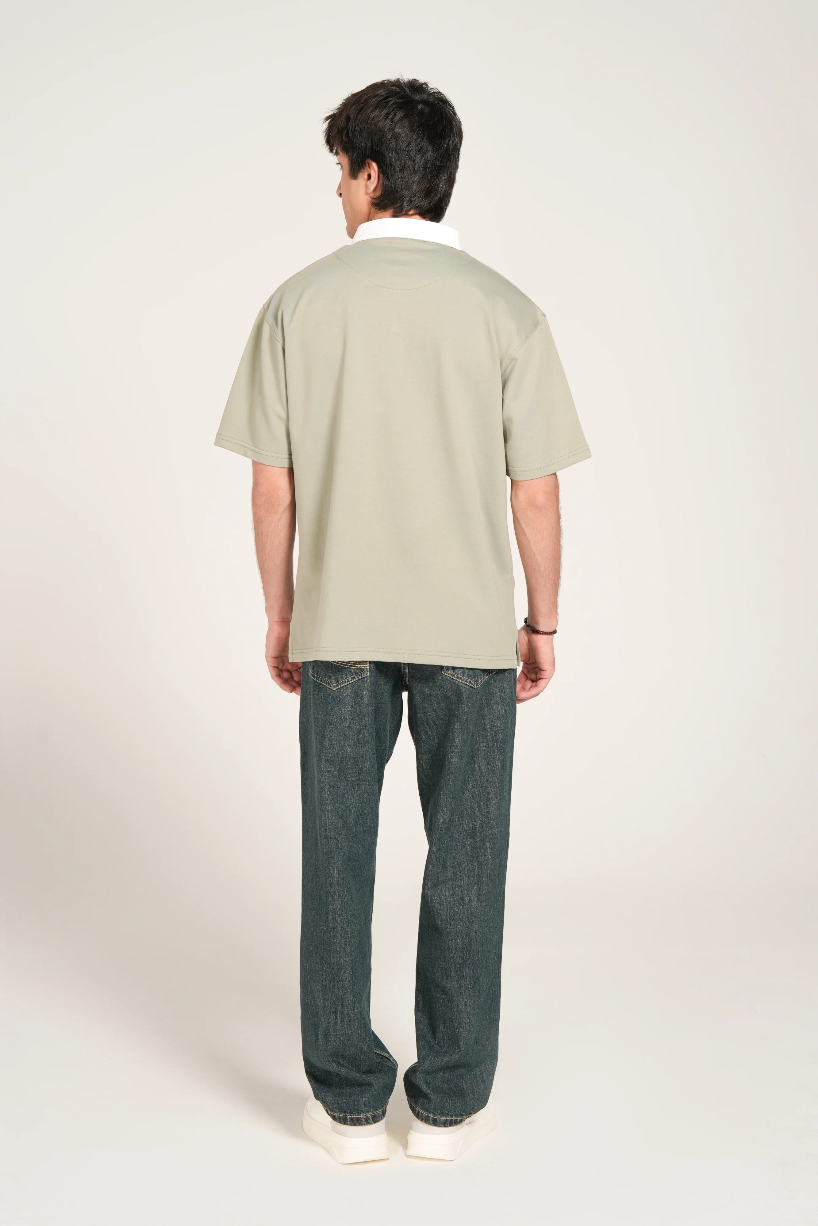 RELAXED FIT RUGBY POLO - Image 3