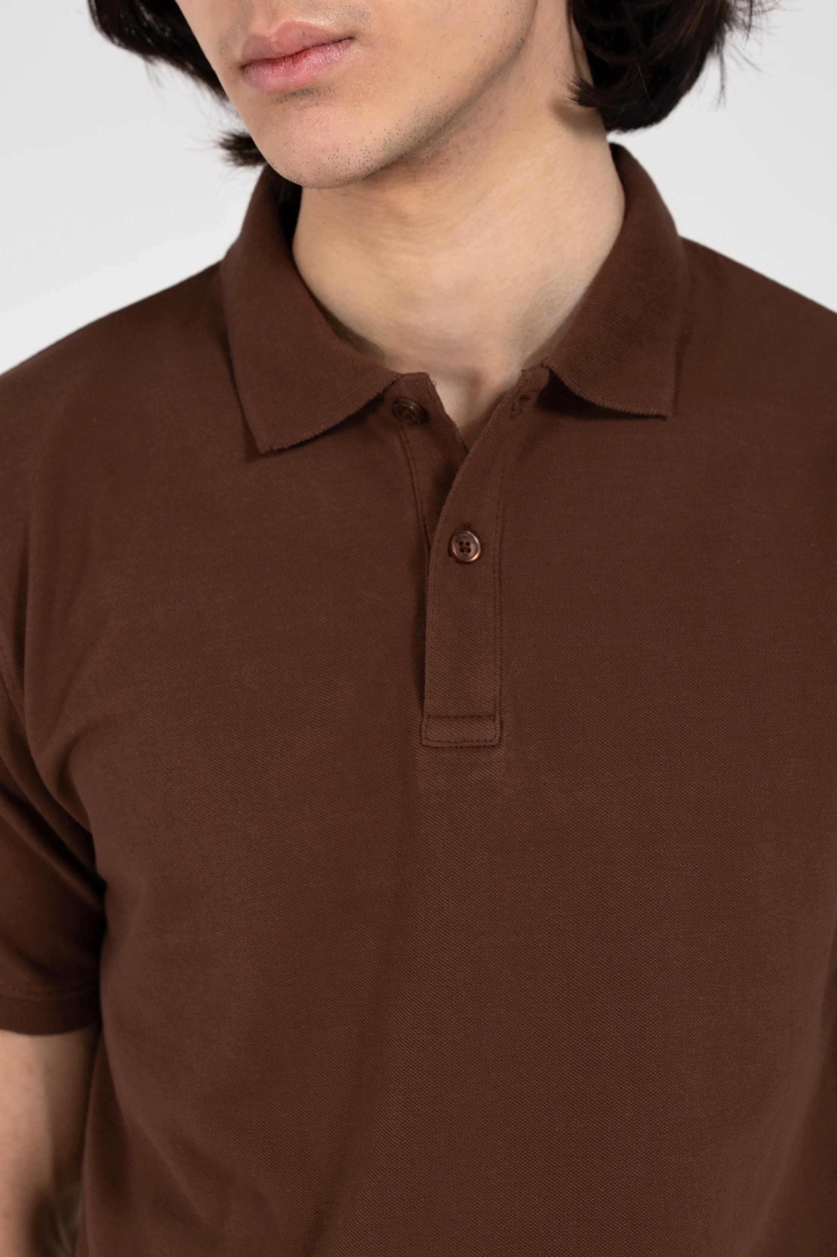 TEXTURED PIQUE POLO - Image 3